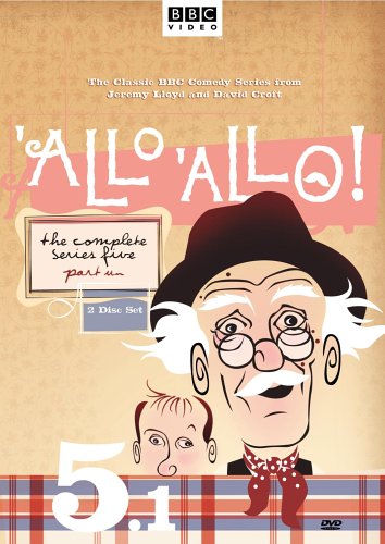 Allo 'Allo! The Complete Series Five DVD Set – British WWII Comedy TV Show for Home Entertainment & Gifts