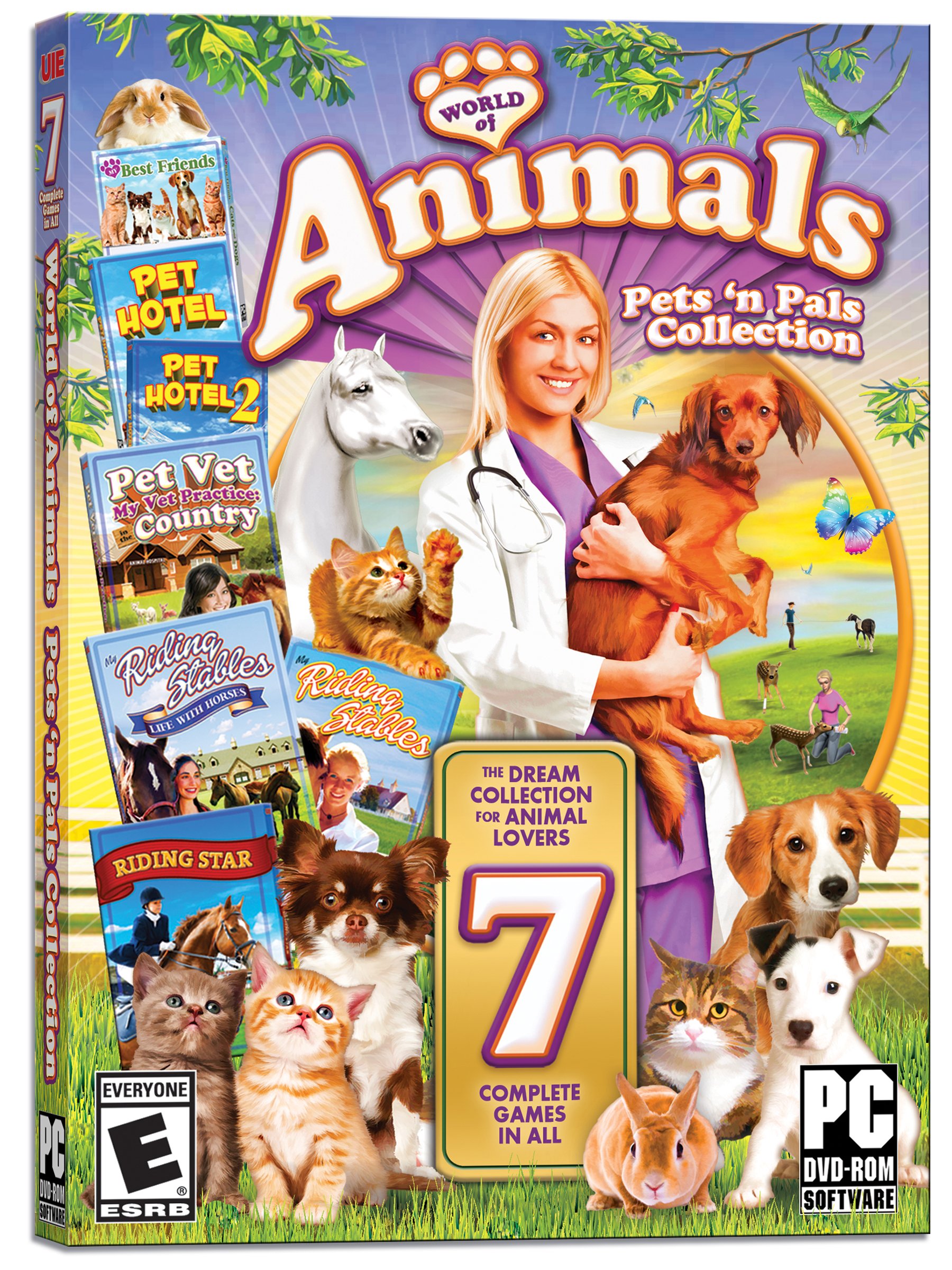 World of Animals: Pets 'n Pals Collection - 7 Complete Games for Kids & Families - Perfect for Home, School, and Party Entertainment
