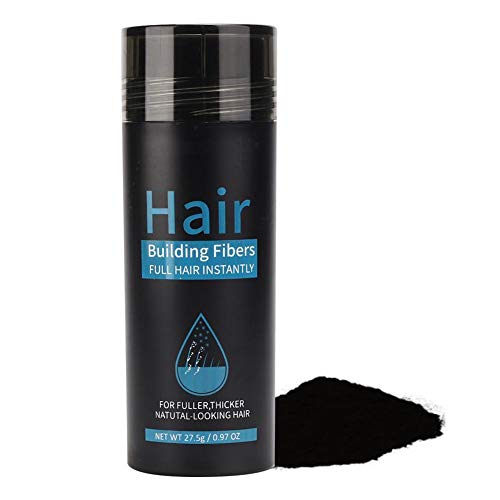 27.5g Hair Fibers for Thinning Hair - Natural Hair Thickening Powder & Volumizing Fiber Concealer | Professional Hair Loss Solution for Men & Women | Perfect for Daily Use, Special Occasions & Confidence Boosting
