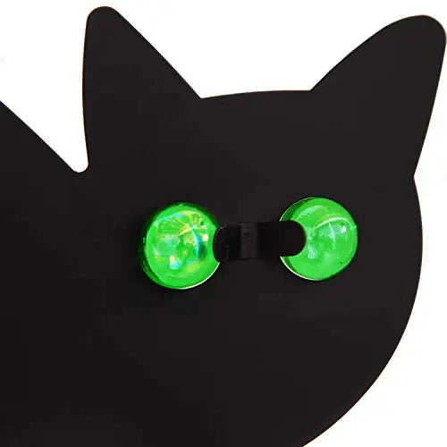 Set of 4 Realistic Garden Scare Cats with Reflective Eyes - Outdoor Pest Deterrent for Birds & Rodents | Perfect for Yard, Patio & Garden Decoration
