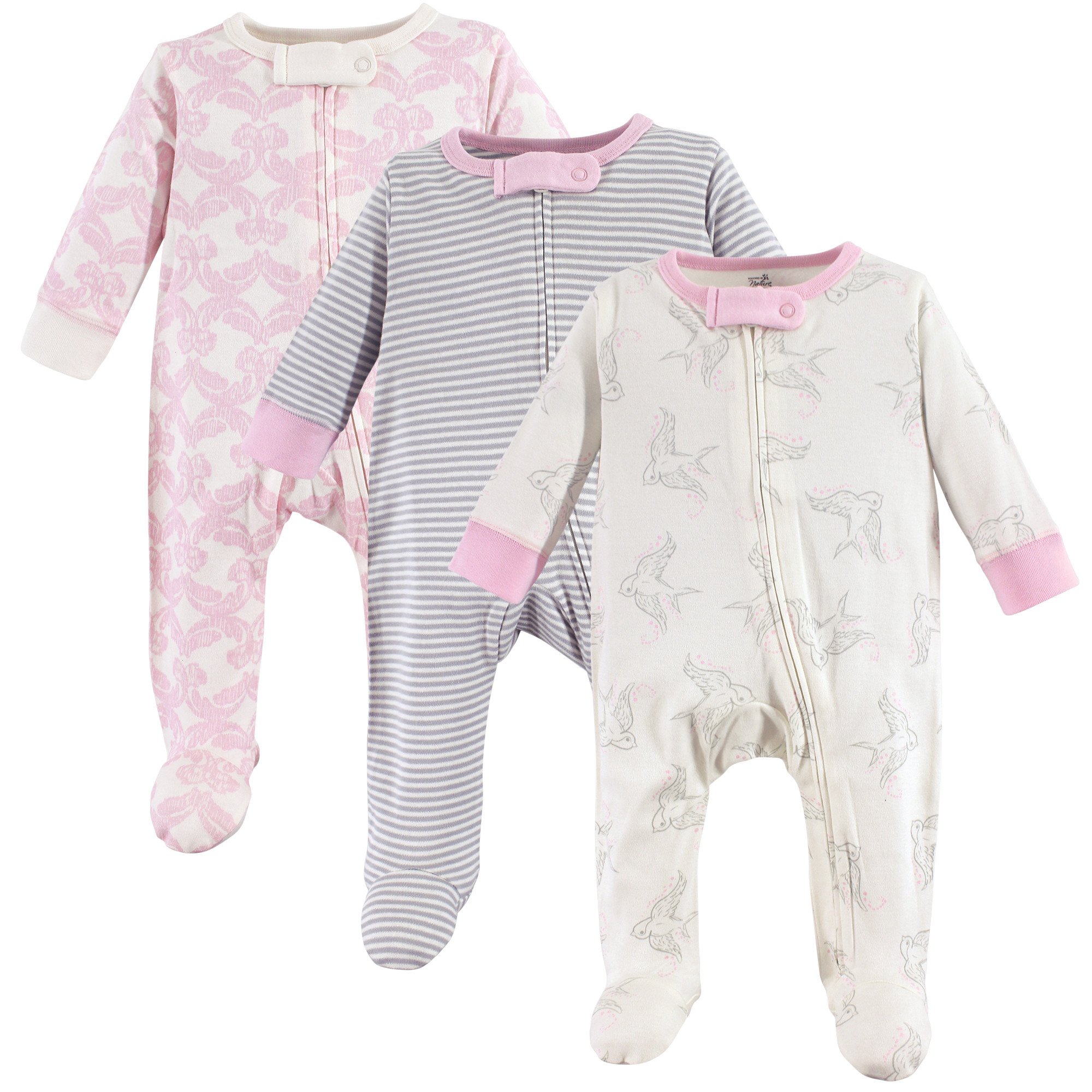 Organic Cotton Baby Girls' Sleep and Play Pajamas - Soft & Breathable for Newborns & Infants - Perfect for Nursery, Bedtime & Playtime