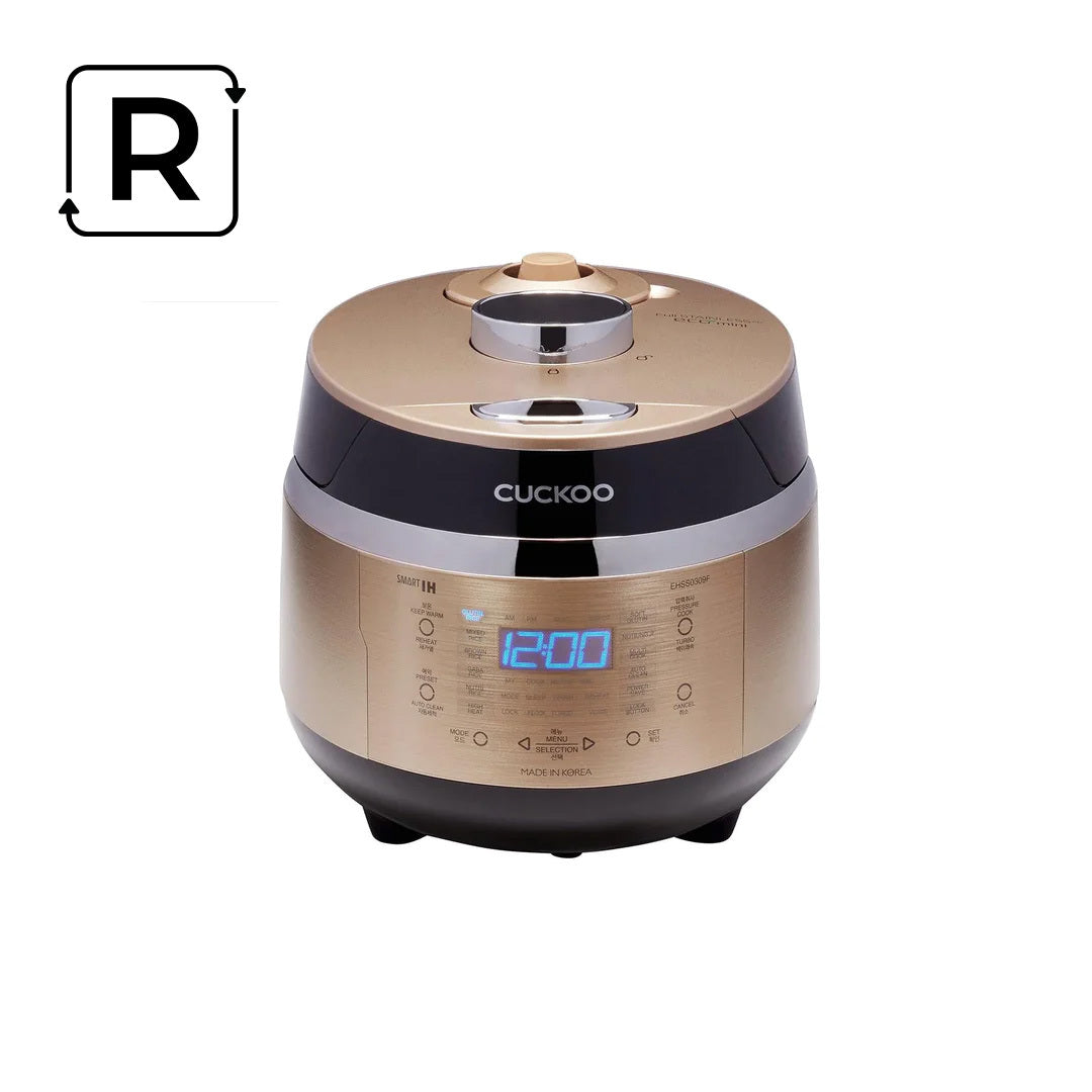 Refurbished 3 Cup IH Pressure Rice Cooker (CRP EHSS0309FG) - Fast Cooking, Energy Efficient, Perfect for Small Families & Dorms | Make Perfect Rice, Steam Vegetables & More