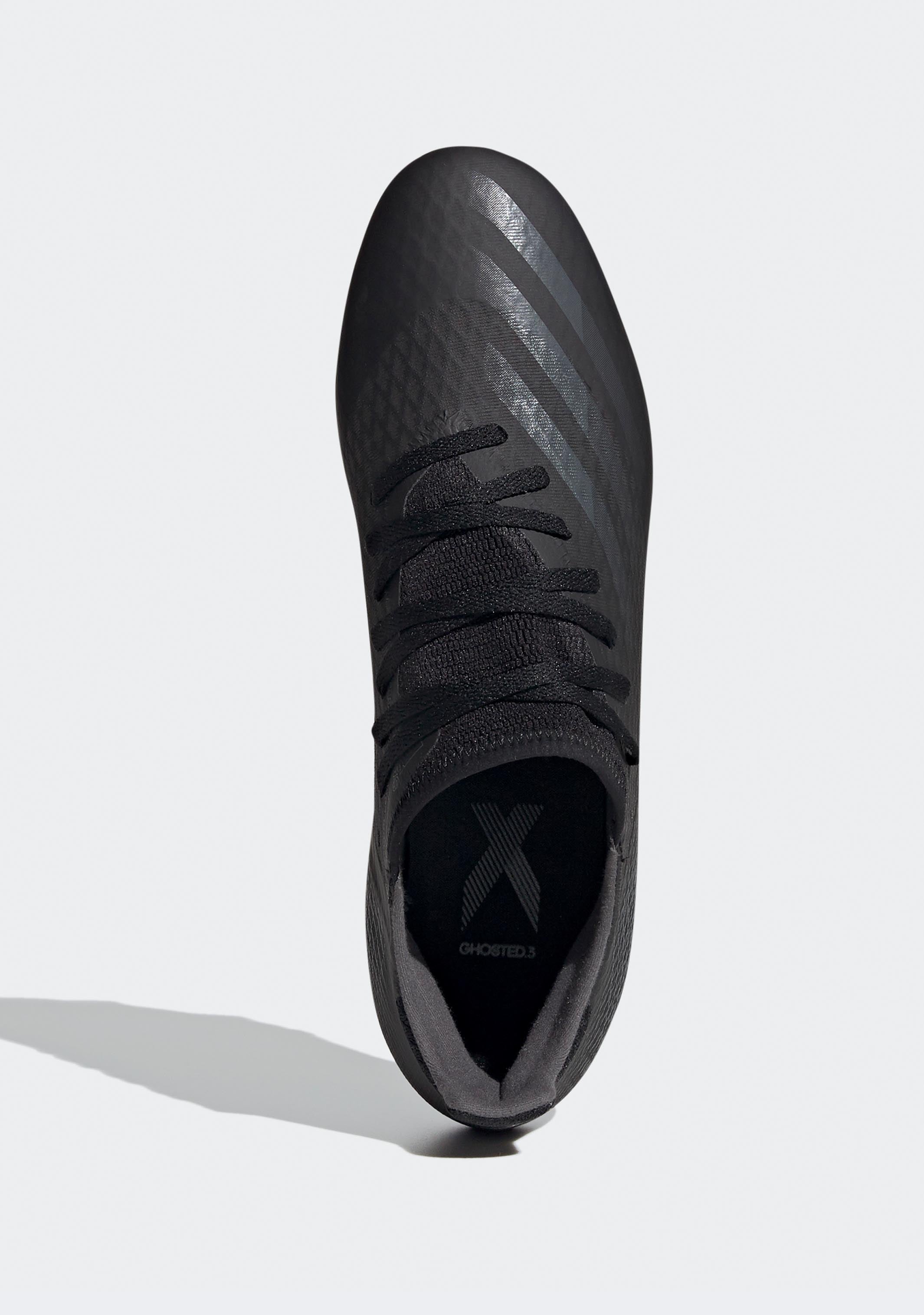 Adidas Men's X Ghosted.3 Firm Ground Soccer Cleats - Lightweight Football Shoes for Speed & Control - Perfect for Turf Matches & Training Sessions