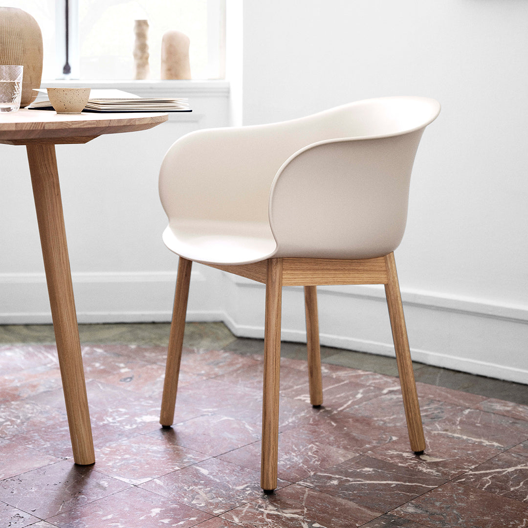 Elefy JH30 Modern Wooden Dining Chair - Solid Wood Construction, Comfortable Seating for Kitchen, Dining Room & Restaurant Use