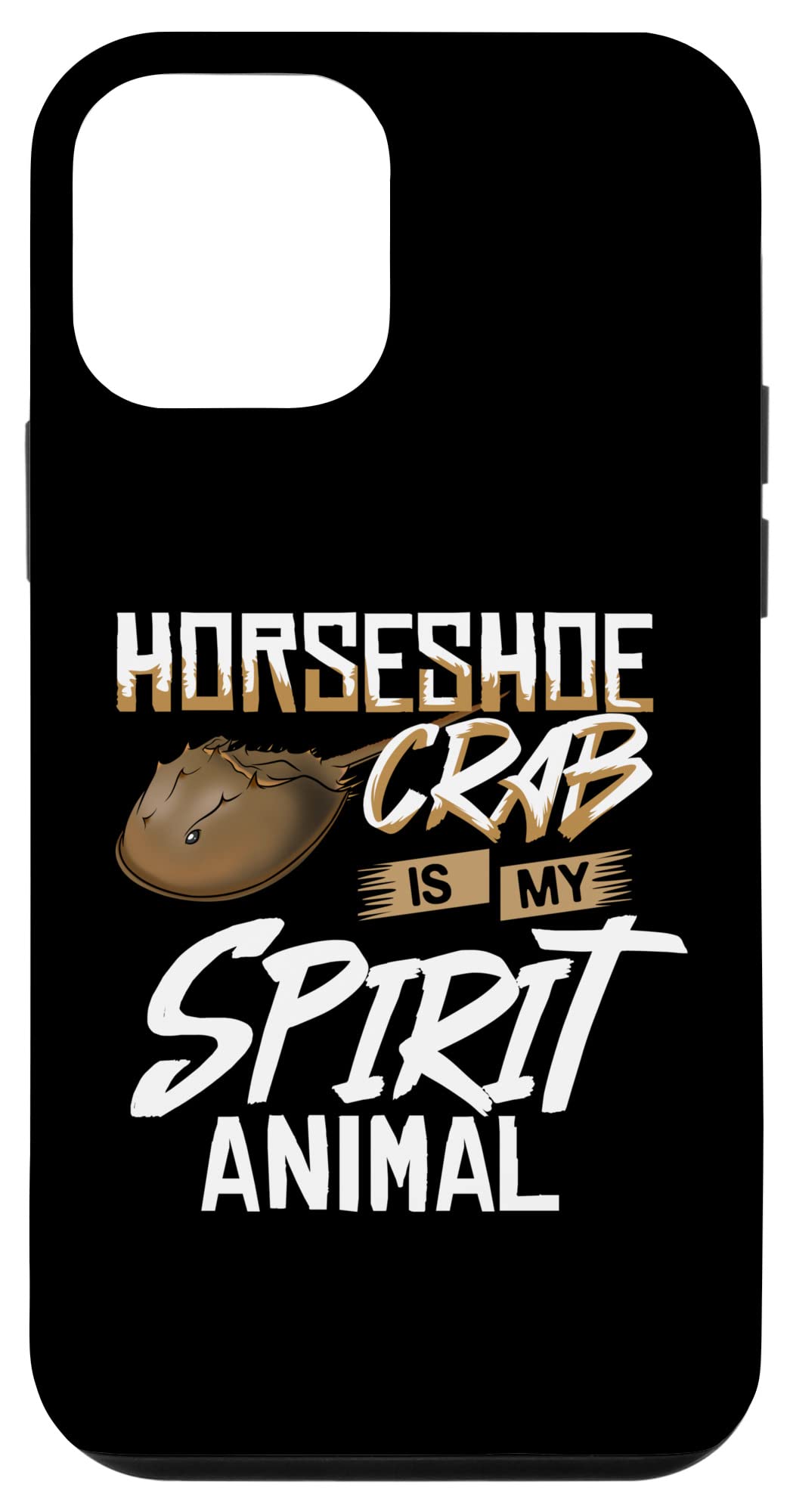 iPhone 12 Mini Case with Horseshoe Crab Fossil Design for Protection & Style