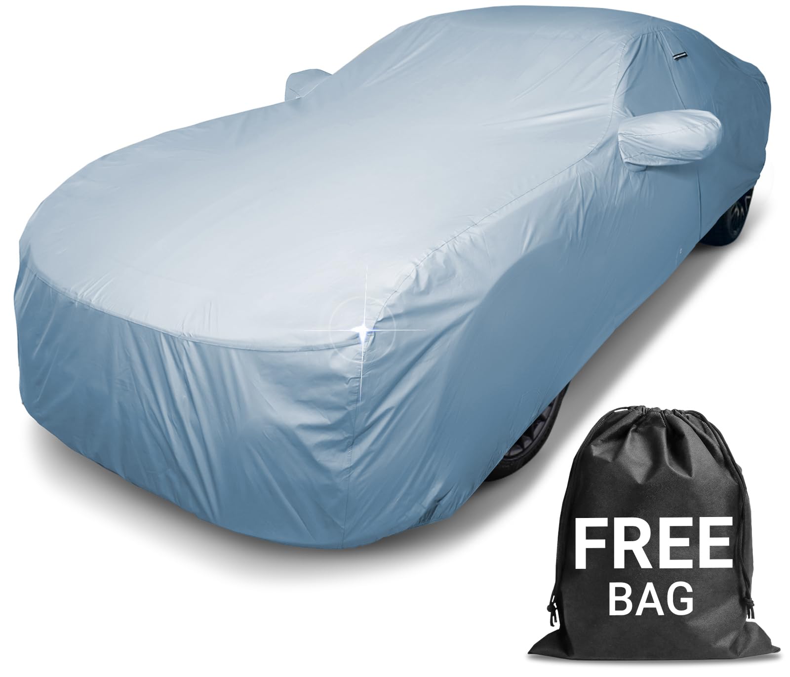 Premium Waterproof Car Cover for 1971-1978 Oldsmobile Toronado - Heavy Duty All-Weather Protection, UV Resistant, Custom Fit with Storage Bag & Straps - Perfect for Indoor/Outdoor Use, Snow Protection, and Long-Term Vehicle Storage