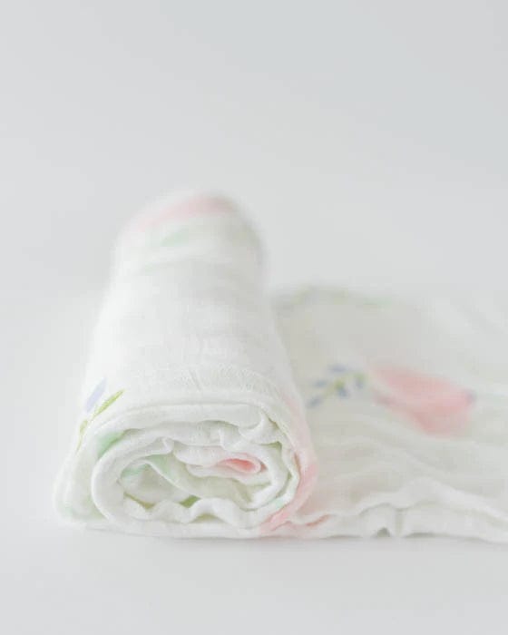 Little Unicorn Deluxe Muslin Swaddle Blanket - Soft, Breathable Baby Wrap for Newborns & Infants - Perfect for Swaddling, Nursing & Sleep Time