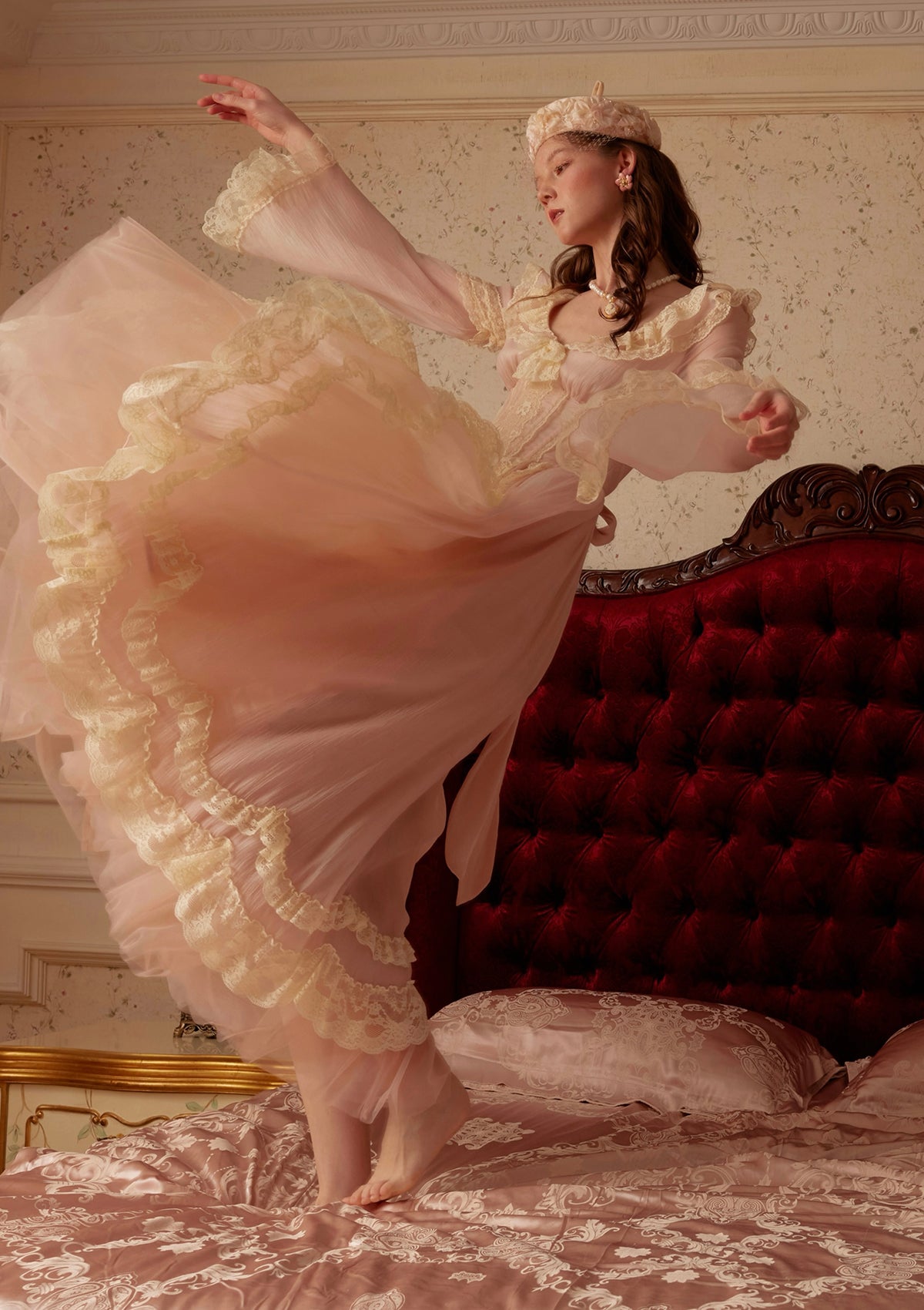 Princess Seraphina Dress for Girls - Elegant Party Gown with Sparkle Details | Perfect for Birthday, Pageant & Special Occasions