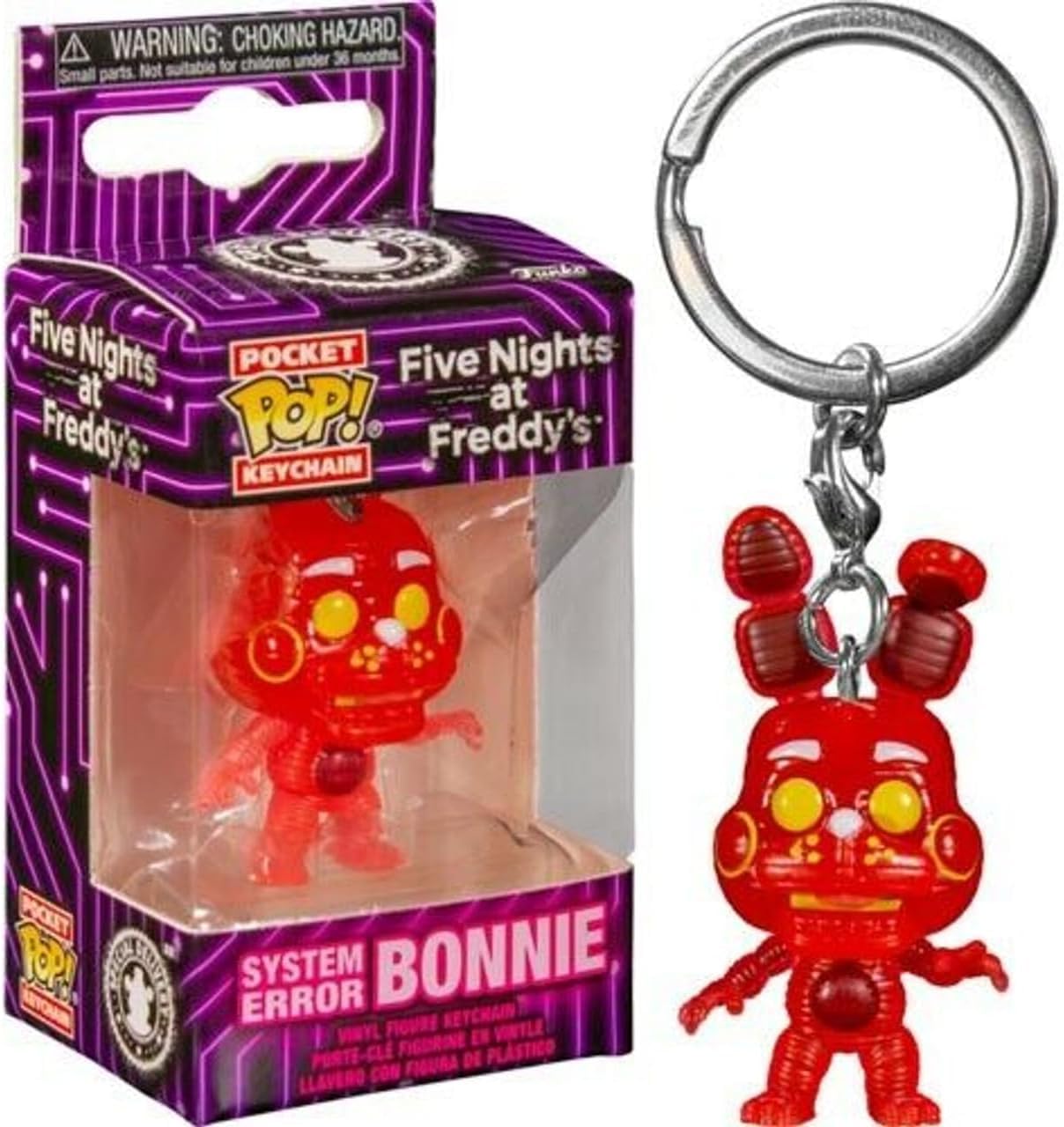 Exclusive Five Nights at Freddy's Livewire Trap Mini Figure Set - Foxy, Fred Circus Character & Pop! Hanger Bonnie Collectibles (3-Piece Bundle) | Perfect for Horror Game Fans, Collectors & FNAF Themed Parties