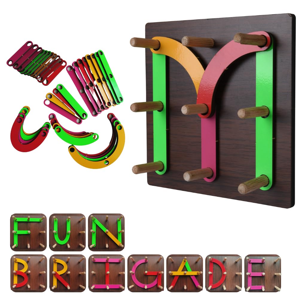 A Magical Journey with FunBrigade Wooden Alphabet Puzzles