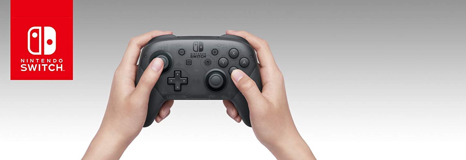 Nintendo Switch Pro Controller - Wireless Gamepad for Nintendo Switch with Motion Controls & HD Rumble - Perfect for Gaming at Home or On-the-Go