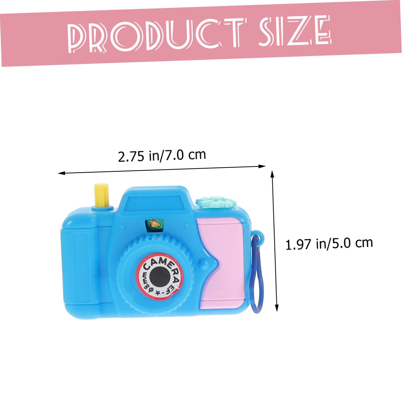 10-Piece Animal Camera Toy Set - Mini Cartoon Projection Video Cameras for Kids Birthday Party Favors & Fun Playtime Activities