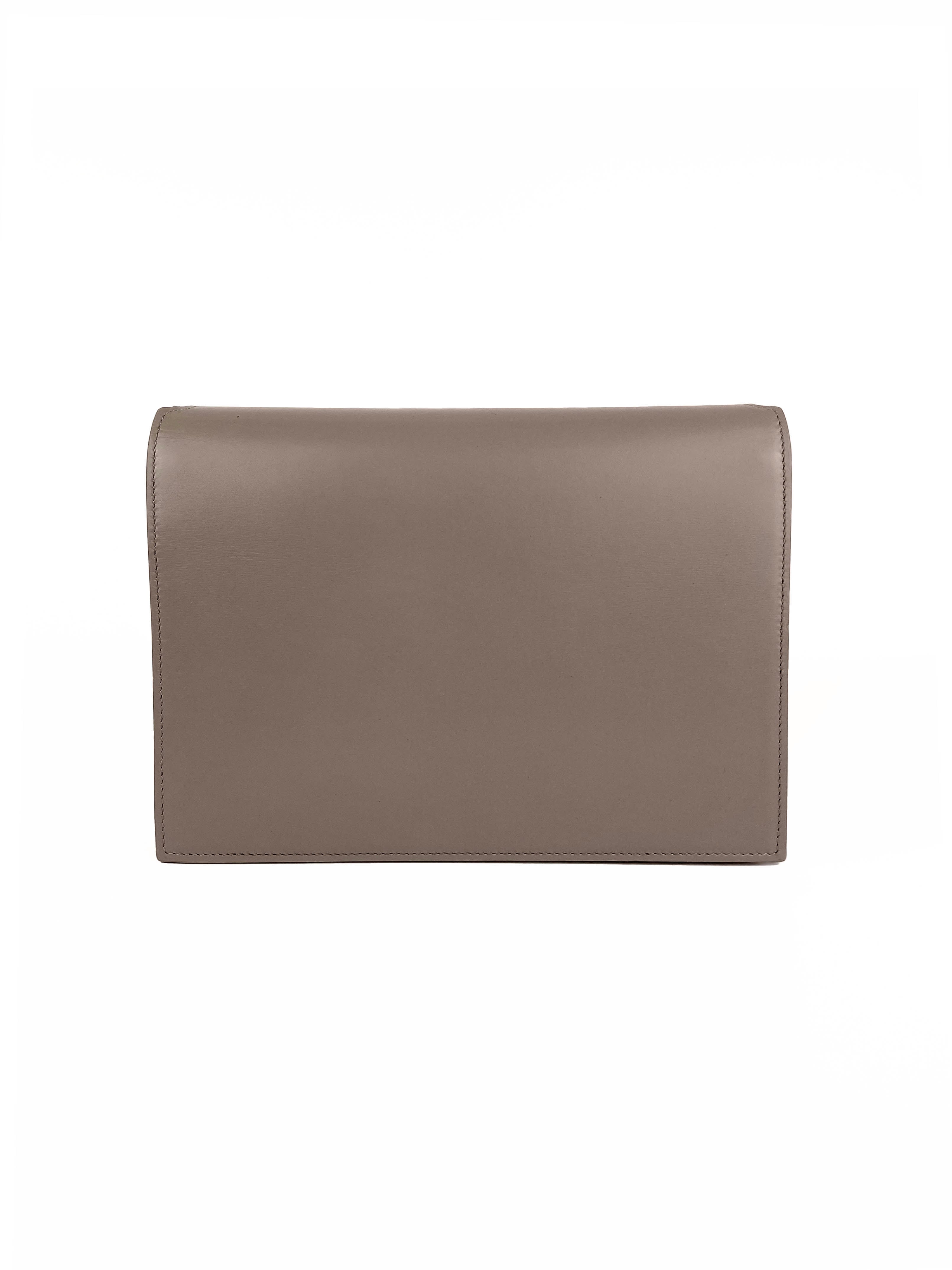 Saint Laurent Cassandra Monogram Clasp Bag in Box Leather - Luxury Designer Handbag for Women, Perfect for Evening Parties & Special Occasions