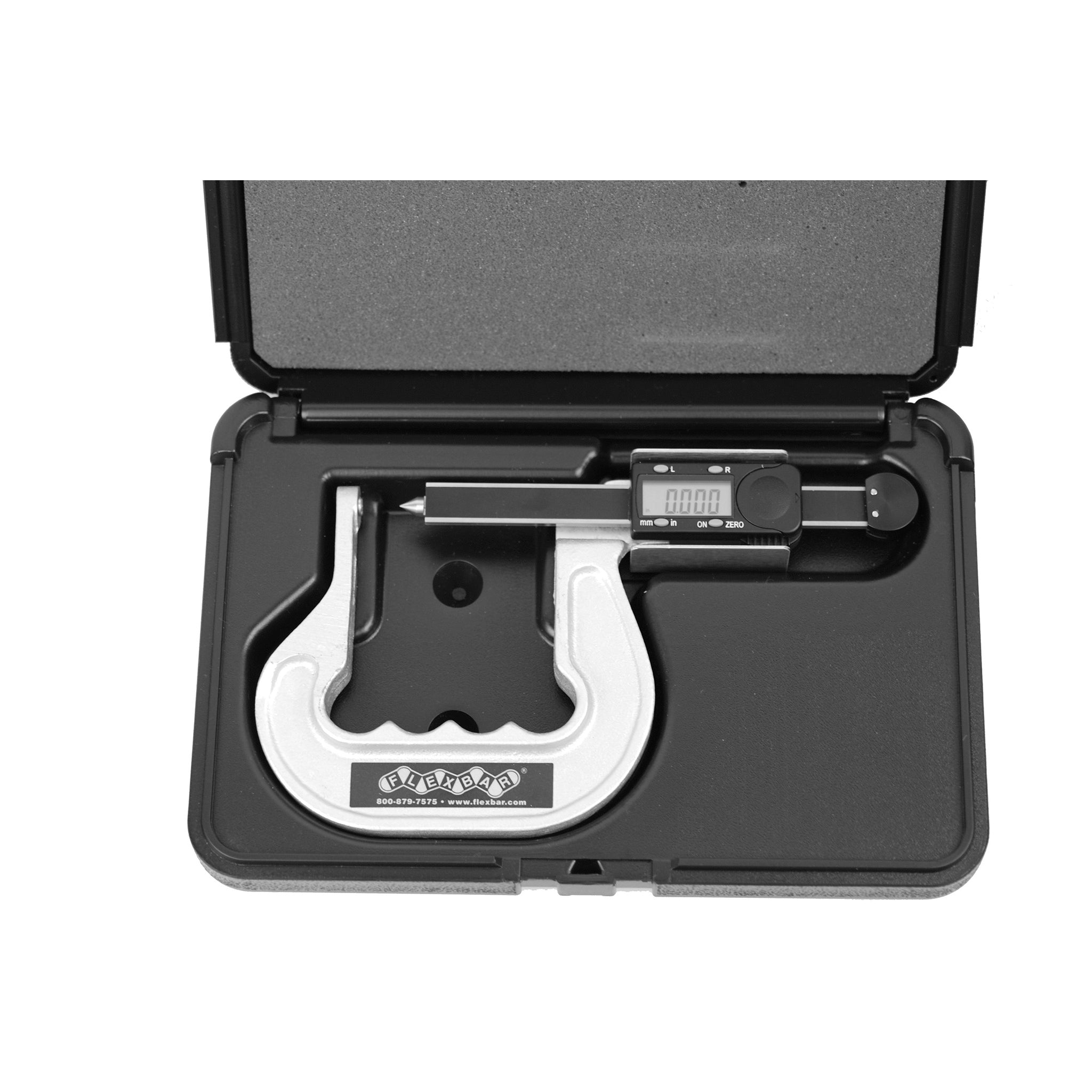 Precision Electronic Deep Throat Micrometer - Digital Caliper Tool for Accurate Measurements | Ideal for Machining, Engineering & Metalworking Projects
