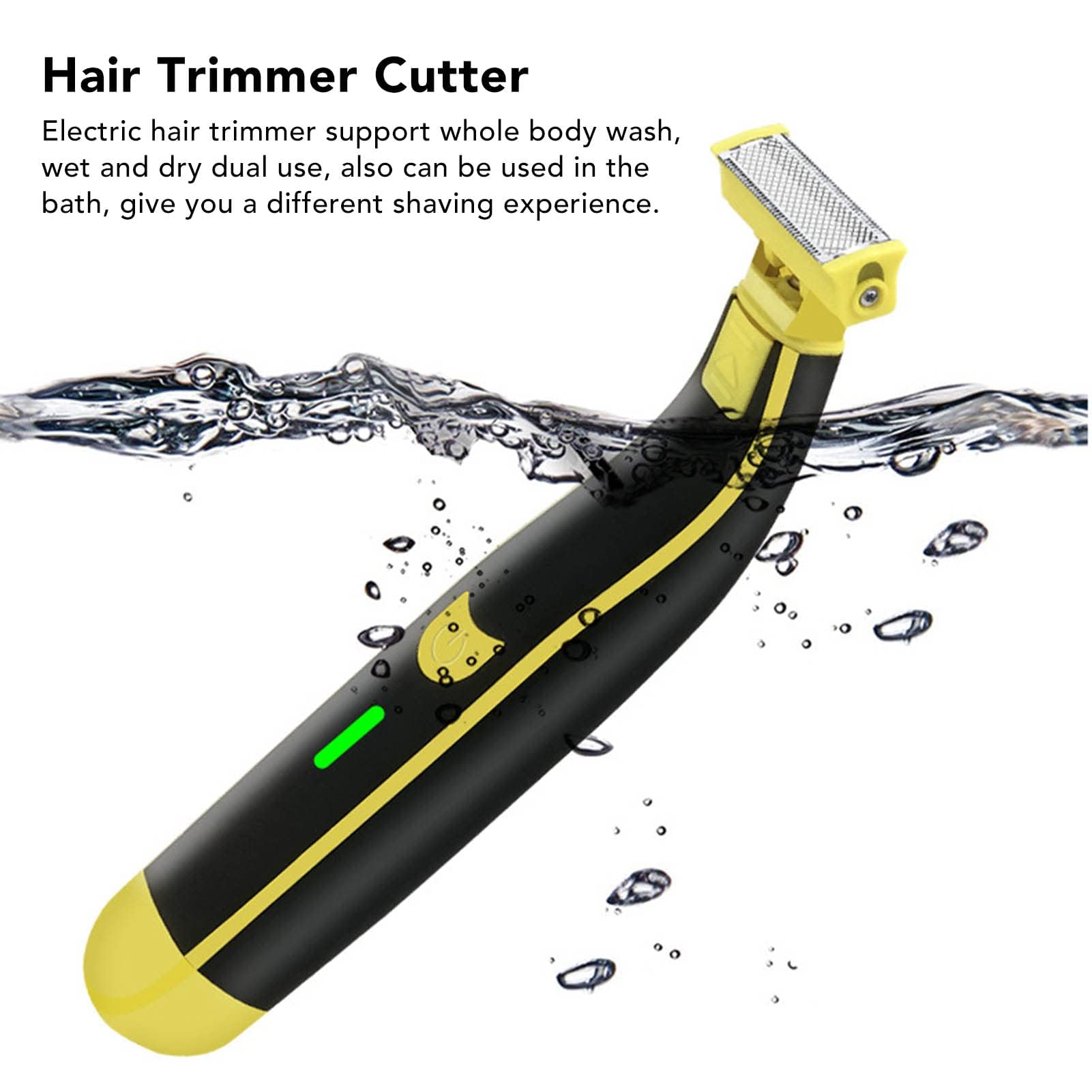 Premium Wet & Dry Electric Shaver for Men - Rechargeable Waterproof Razor with Fast Motor & Non-Slip Grip - Includes Electric Shaver Cleaner - Perfect for Travel, Gym & Daily Shaving (Model #2)