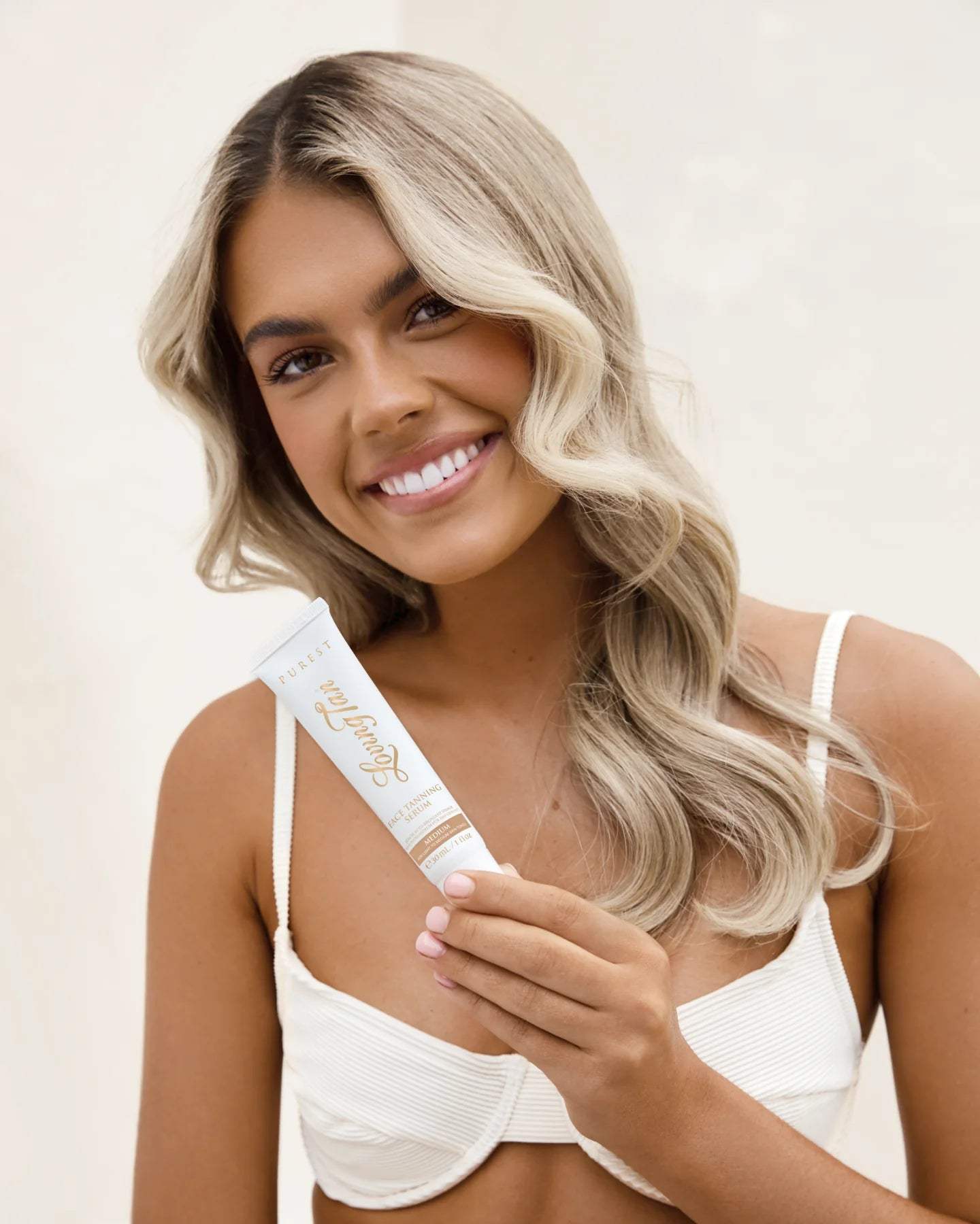 Loving Tan Purest Face Tan - 2 Hour Express Self Tanner for Face, Natural & Streak-Free Glow | Perfect for Daily Use, Special Occasions & Sunless Tanning Lovers