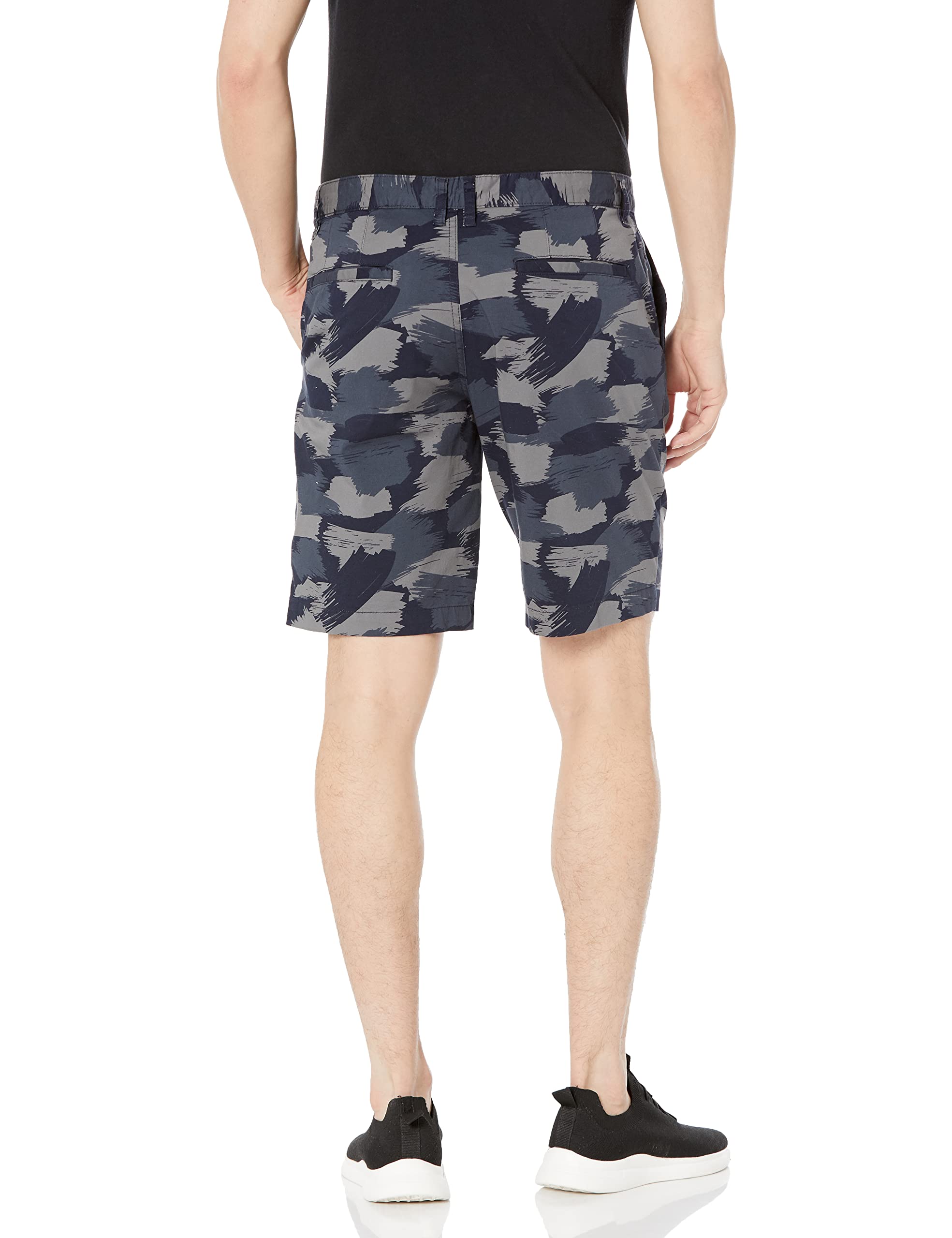 Armani Exchange Men's Stretch Twill Bermuda Shorts - Comfortable Casual Summer Shorts for Men | Perfect for Beach, Vacation & Outdoor Activities