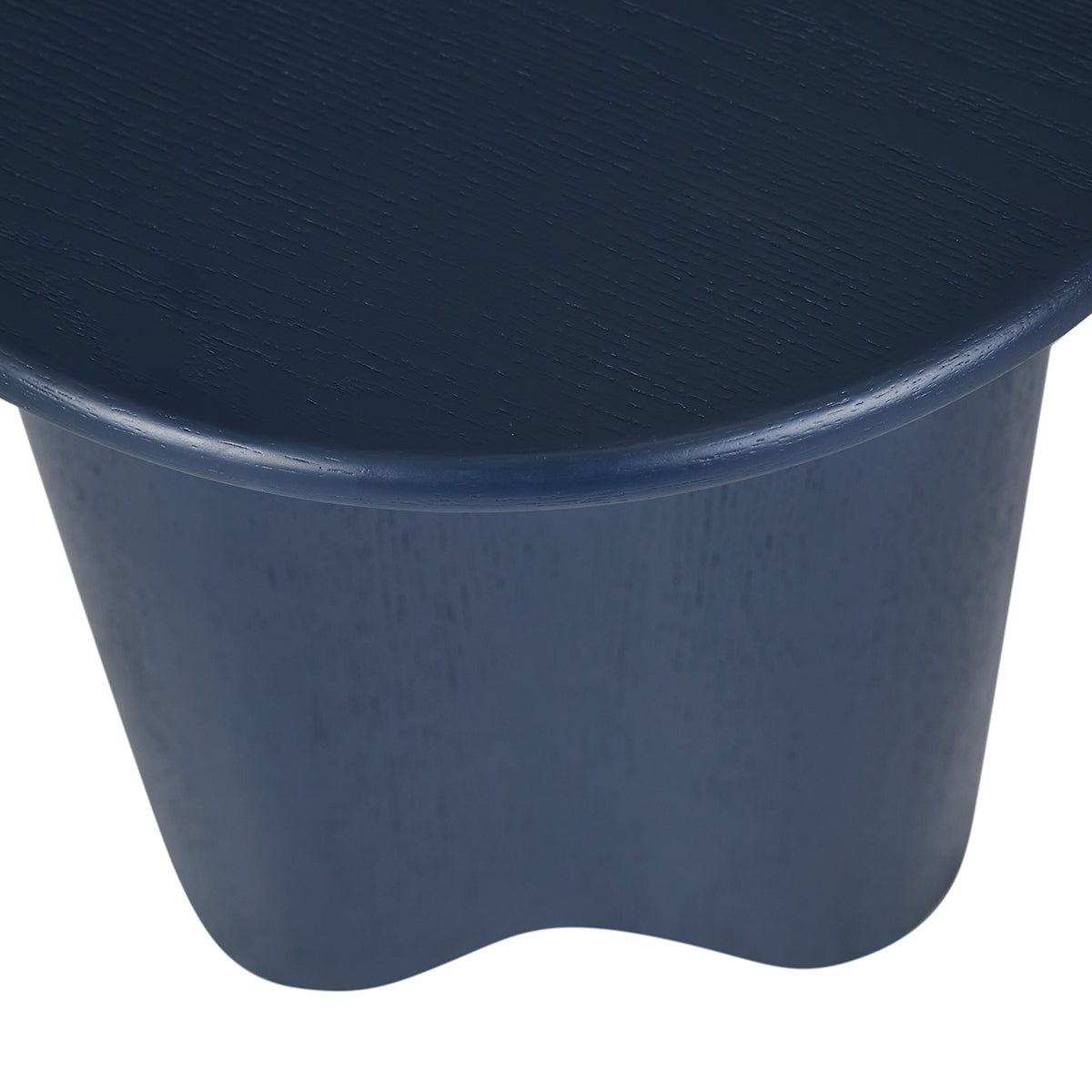 Artie Wave Side Table - Modern End Table with Wavy Design for Living Room, Bedroom & Office - Stylish Accent Table for Home Decor & Small Spaces
