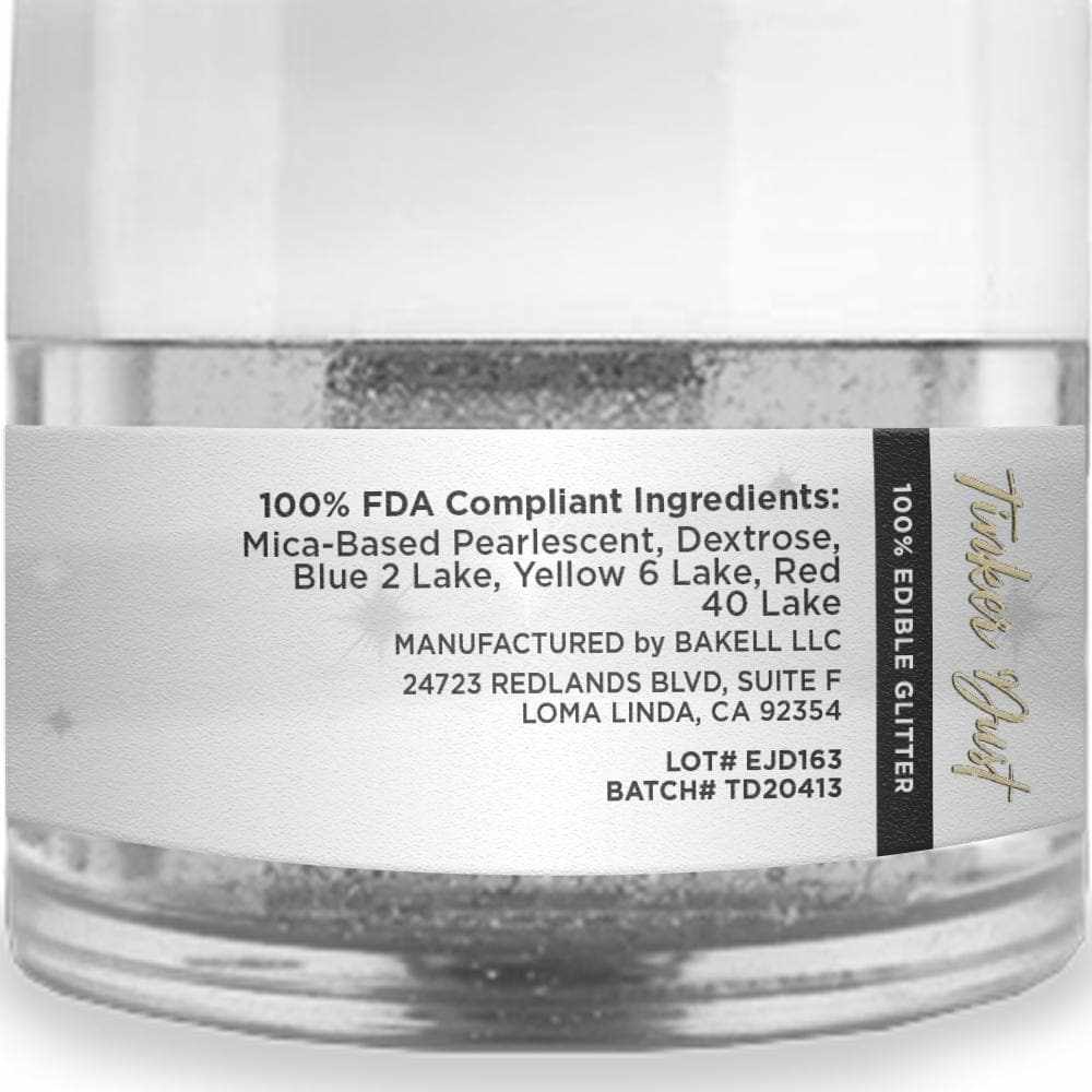 Black Friday Special - Tinker Dust Edible Glitter Combo Pack B (8-Piece Set) - Food Safe Sparkles for Cakes, Cupcakes & Desserts