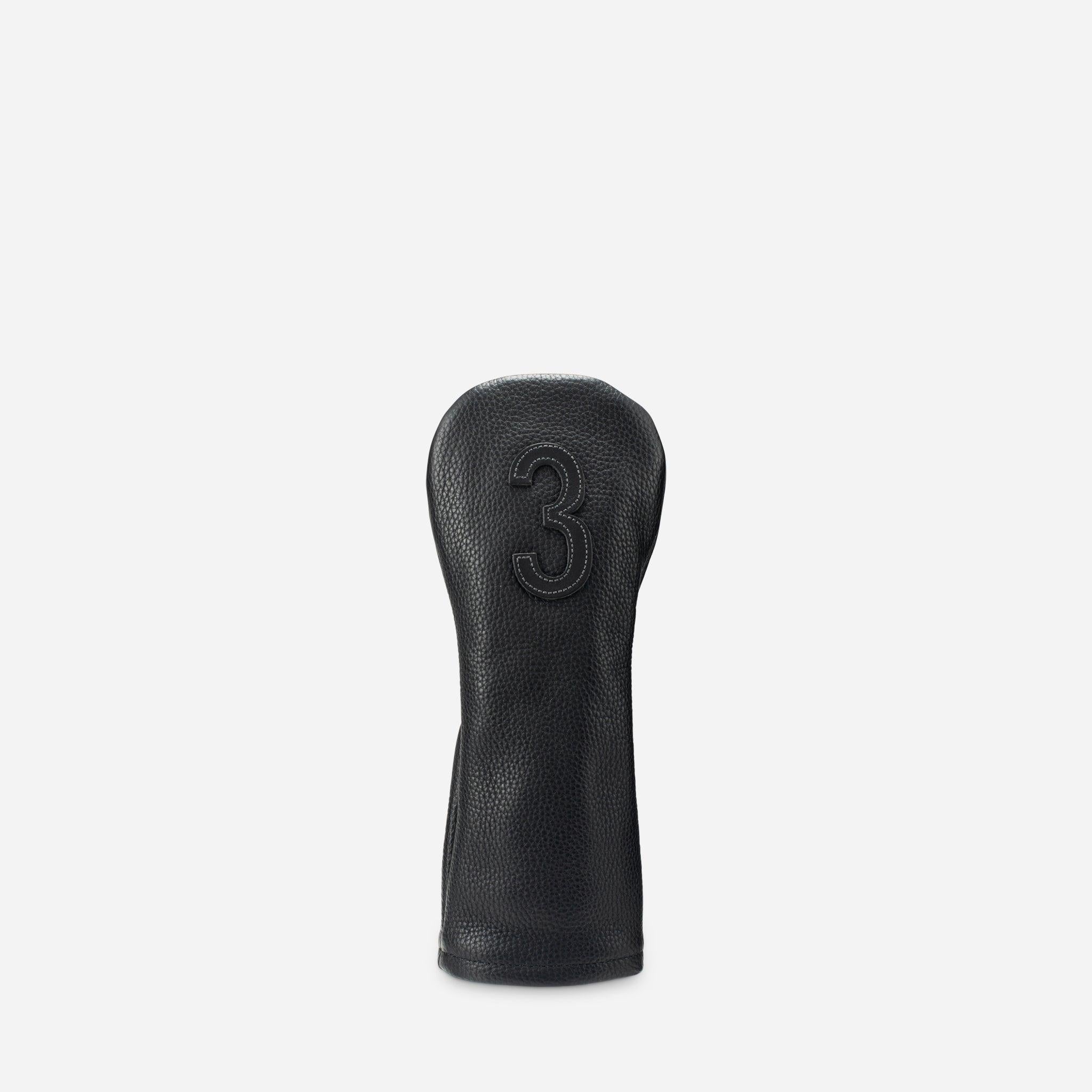 Premium Golf Club Head Covers - Luxury PU Leather Driver & Iron Headcovers Set for Men & Women - Perfect for Golf Course, Driving Range & Club Protection