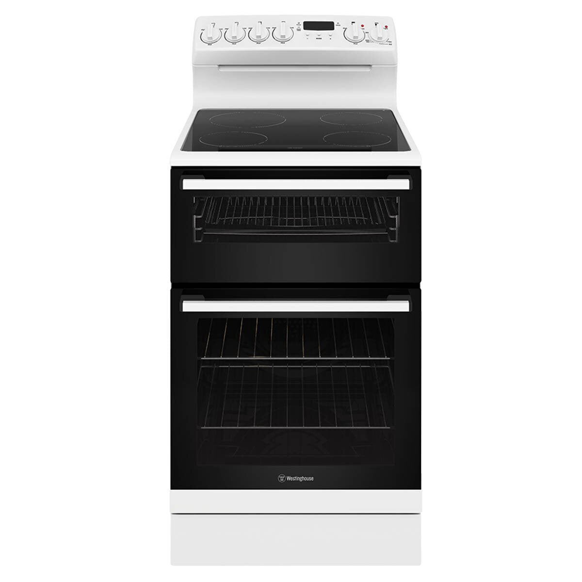 Westinghouse 54cm Freestanding Electric Oven and Stove - WLE543WCB | Built-in Timer & Fan Forced Cooking | Perfect for Small Kitchens, Apartments & Home Baking