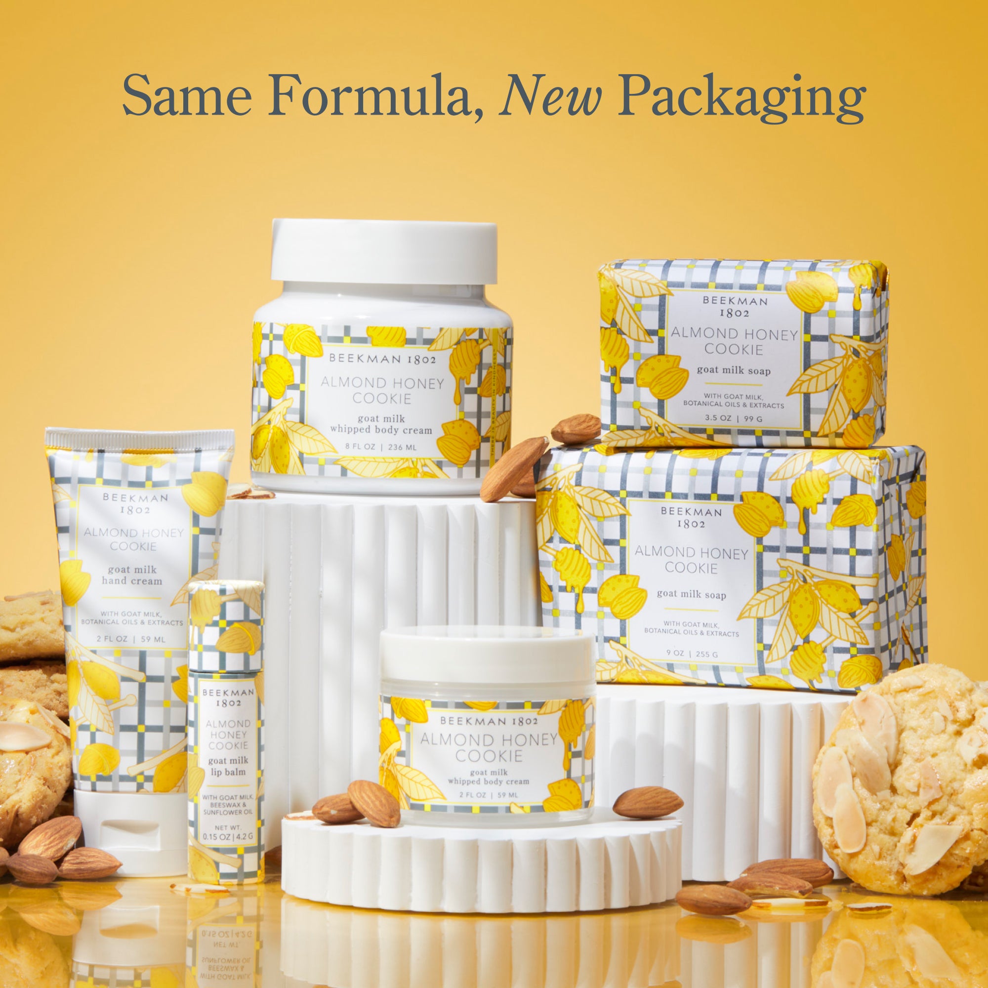 Almond Honey Cookie Scented Hand & Body Wash - Moisturizing & Nourishing for Dry Skin - Perfect for Bath, Shower & Gift Giving