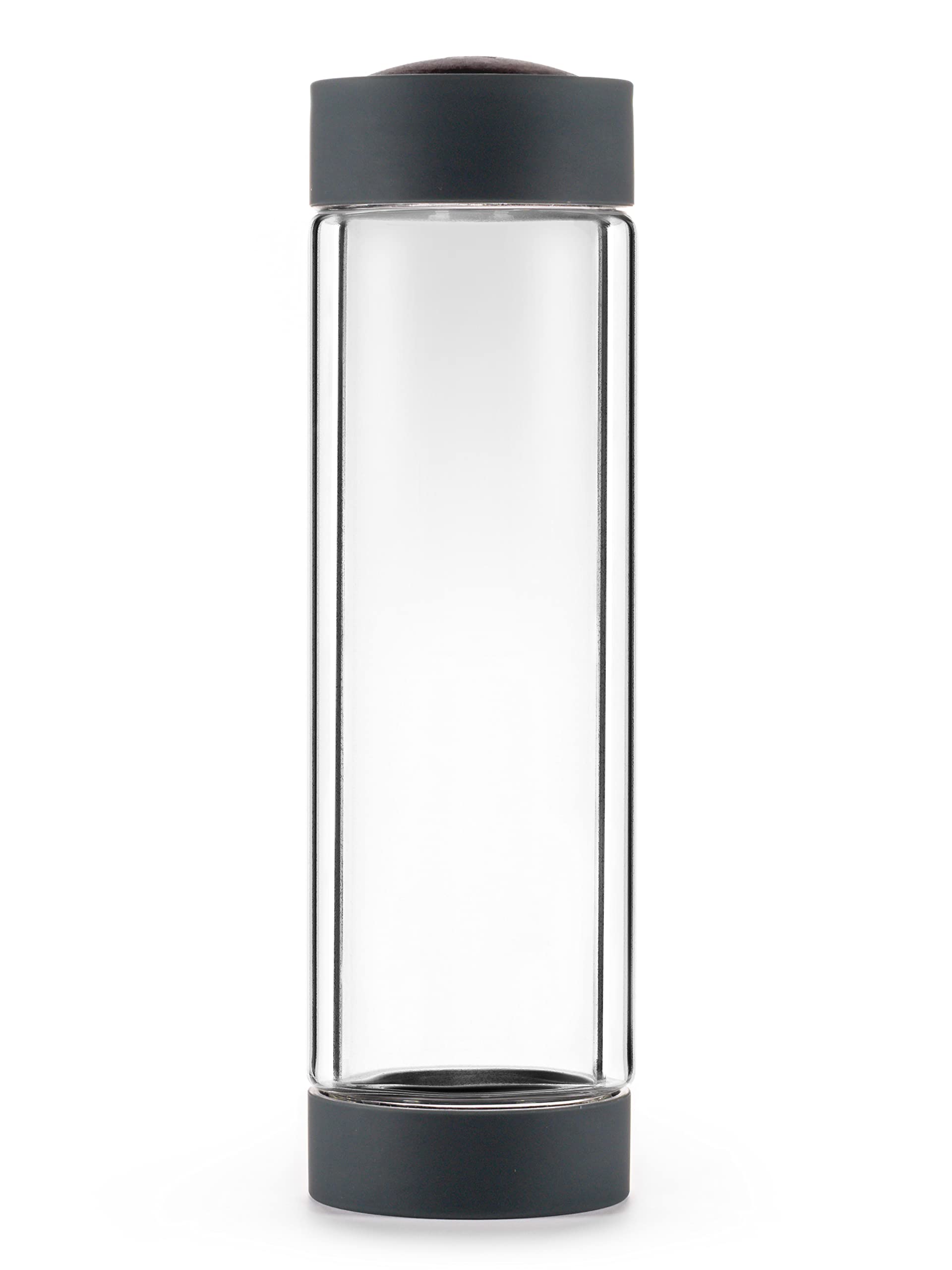 VitaJuwel ViA HEAT Insulated Crystal Infusion Water Bottle - Gemstone-Infused for Energy & Wellness | Perfect for Yoga, Meditation & Outdoor Activities