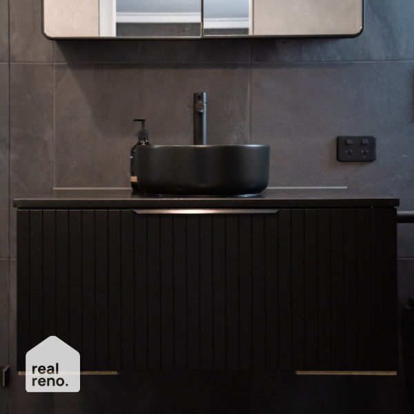 ADP Ashley Vanity - Modern Bathroom Vanity Set with Sink & Mirror, White Finish | Perfect for Small Bathrooms, Apartments & Powder Rooms | Free Shipping & Easy Installation