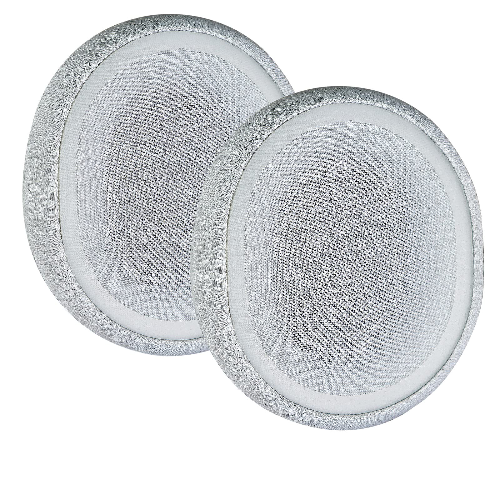 Premium Replacement Ear Pads Cushions for SteelSeries Arctis 1/3/5/7/9X/Pro/Prime Gaming Headset - Soft Memory Foam, Noise Isolation, Breathable Fabric (White) - Perfect for PC, PS5, Xbox & Long Gaming Sessions