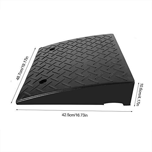 Heavy Duty Rubber Curb Ramps 2 Pack - 19.17