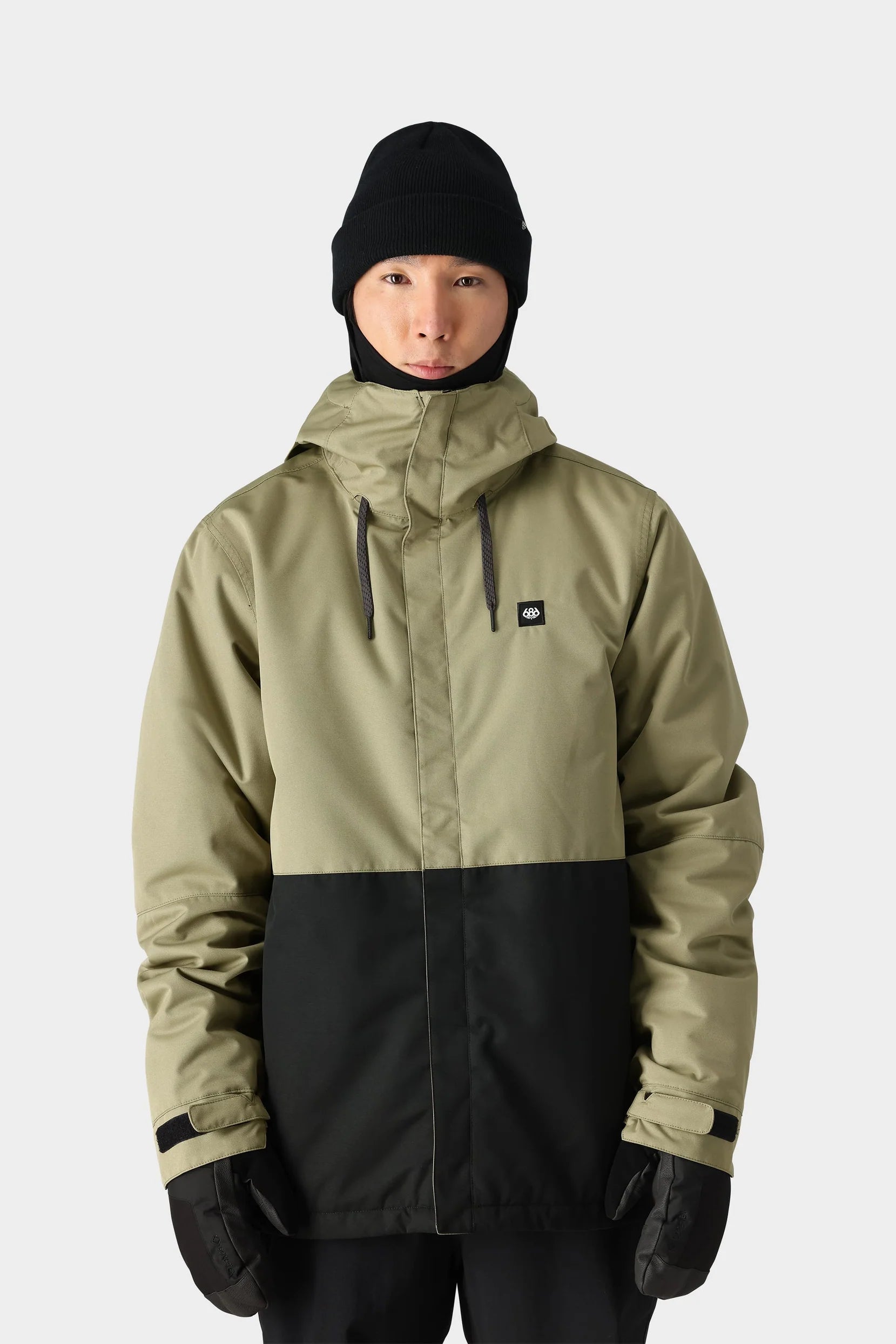 686 Foundation Jacket for Men - Waterproof Windbreaker with Fleece Lining (M2W119) - 2025 Winter Outdoor Skiing & Snowboarding Jacket
