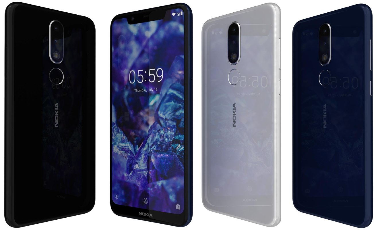 Nokia 5.1 Plus Unlocked Smartphone (32GB ROM, 3GB RAM) 5.86