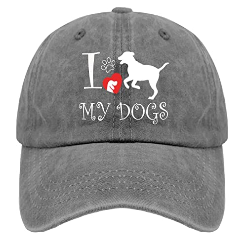 Stylish Cowboy Dad Hats - Low Profile Baseball Cap for Women & Men - Soft Cotton Washed Design - Perfect for Dog Lovers, Golf, Outdoor Activities & Casual Wear