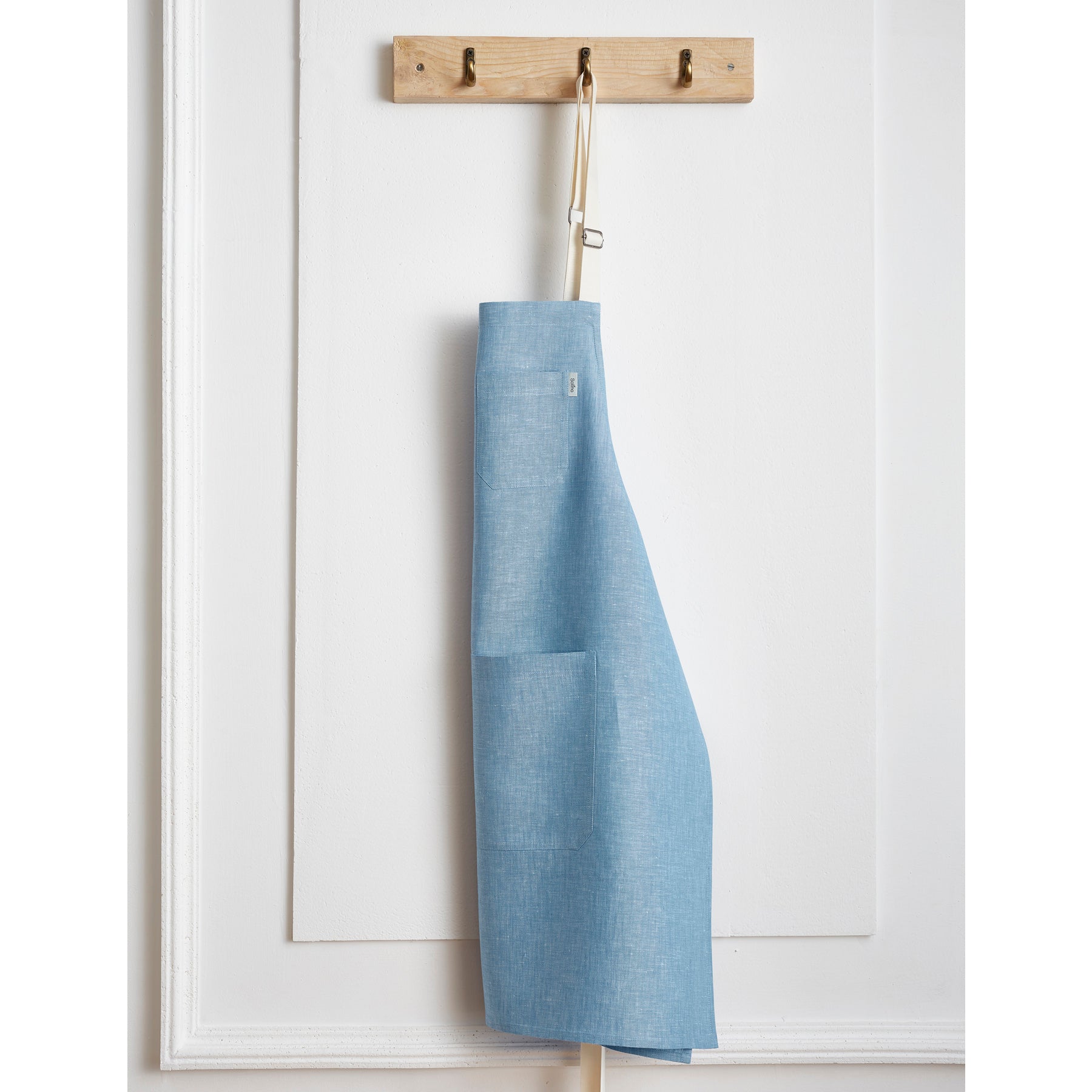 Premium Linen Apron for Cooking, Baking & Grilling - Durable & Stylish Kitchen Apron for Chefs & Home Cooks - Perfect for BBQ, Baking & Crafting