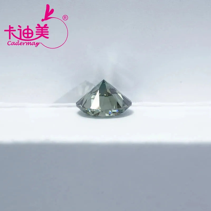 1.511CT Round VVS1 Clarity HPHT Lab Grown Loose Diamond - EX Cut Vivid Green Color with Certificate for Jewelry Making | Perfect for Engagement Rings, Earrings & Custom Jewelry Designs