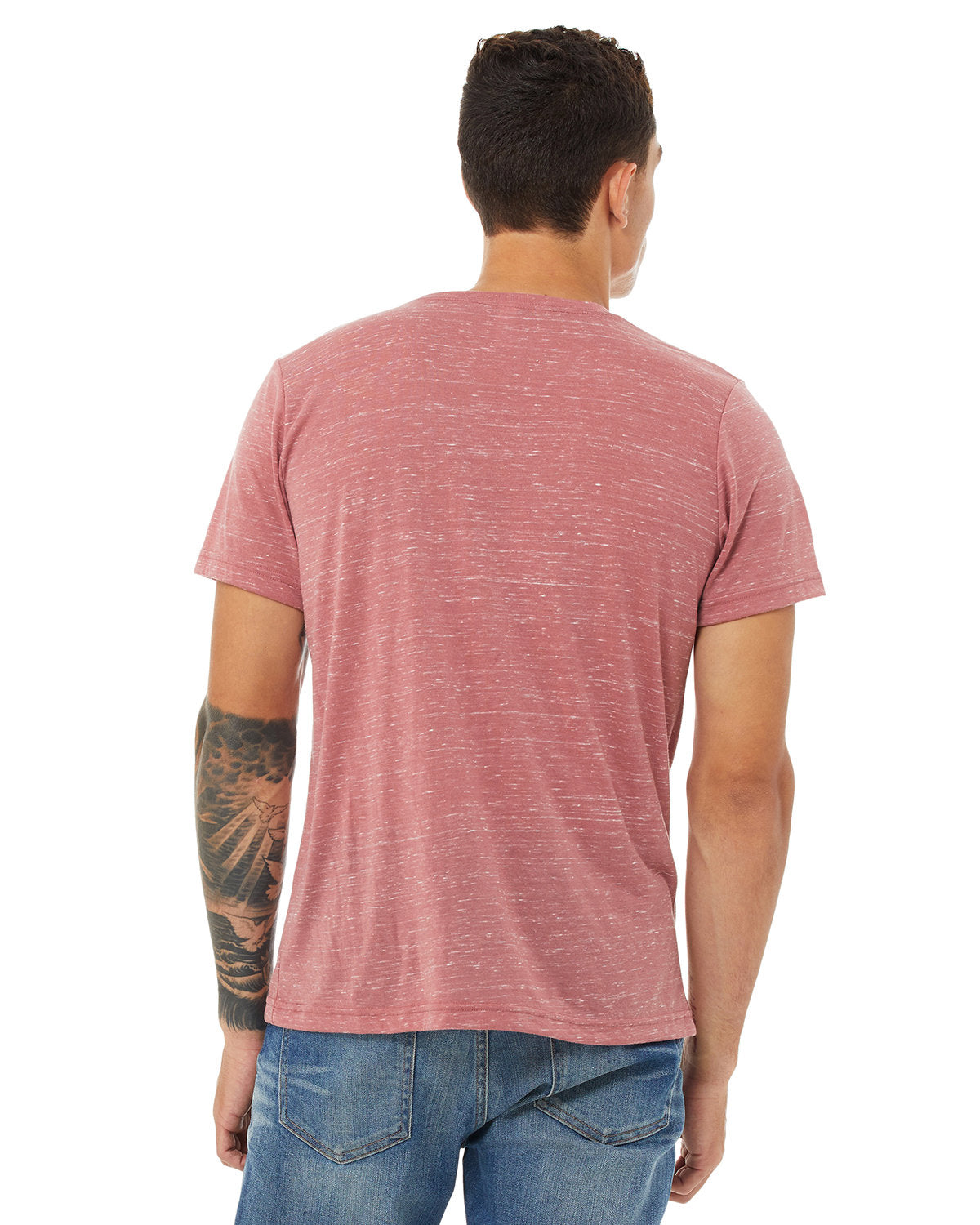 Bella + Canvas 3650 Unisex Poly Cotton Short Sleeve T-Shirt - Soft Comfort Fit Crew Neck Tee for Men & Women - Perfect for Casual Wear, Gym, Workout & Everyday Use
