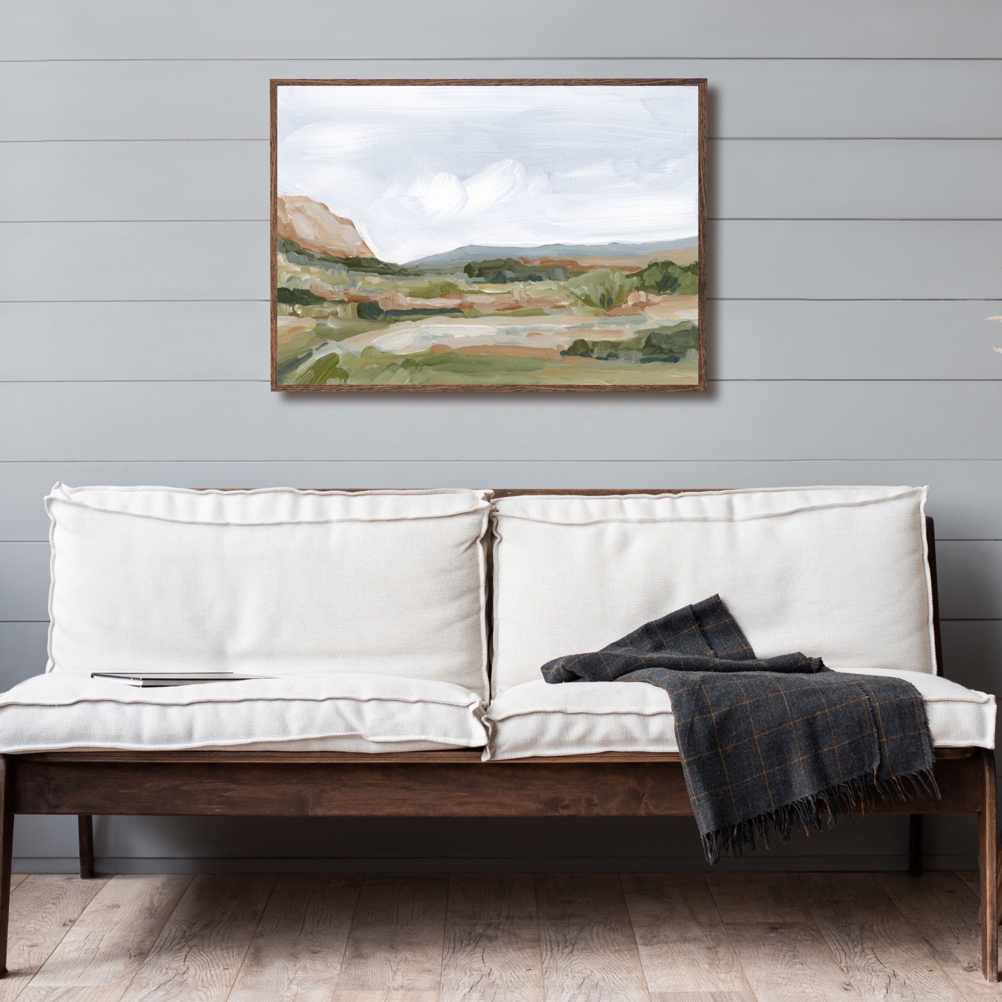 An Hour in the Garden - Premium Wall Art Print for Home & Office Decor - Perfect for Living Room, Bedroom, or Gift Giving