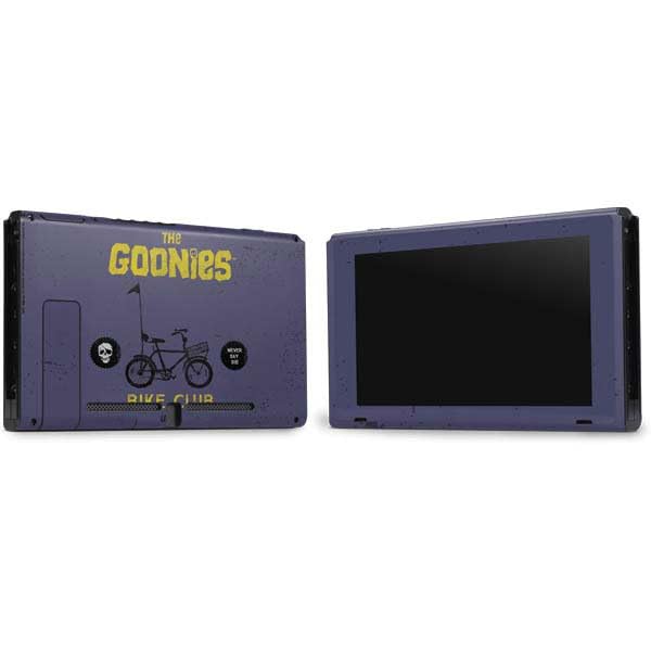 Officially Licensed Warner Bros The Goonies (1985) Bike Club Design - Skinit Decal Gaming Skin for Nintendo Switch Bundle | Perfect for Gaming Enthusiasts & Movie Fans