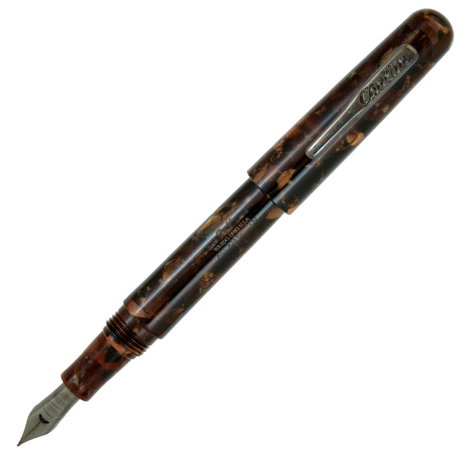 Conklin All American Fountain Pen - Premium Brownstone Finish for Smooth Writing | Ideal for Office, School & Gift Giving
