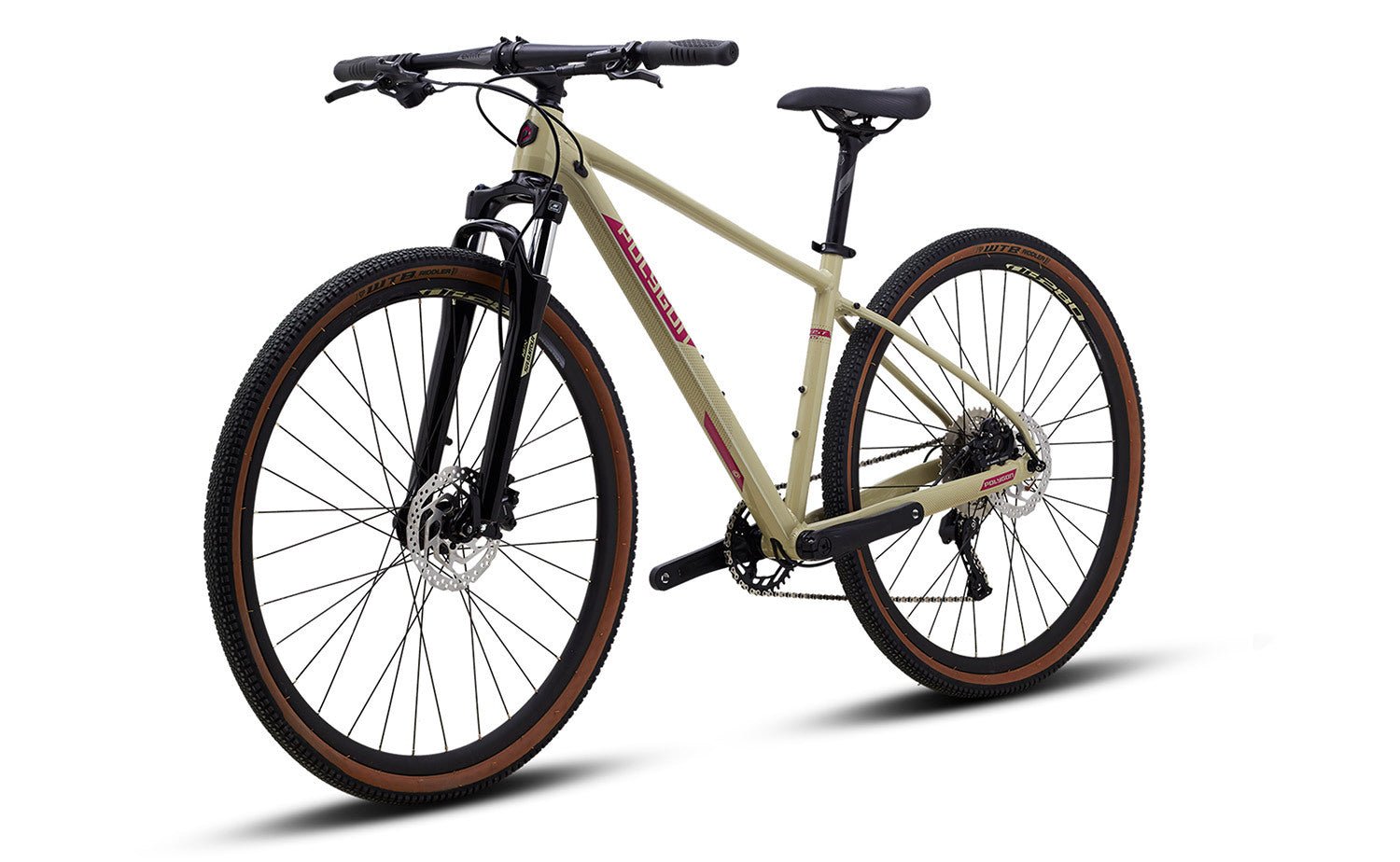 Polygon Heist X5 Hybrid Bike - Lightweight Aluminum Frame, 21-Speed Gears for Men & Women - Perfect for Commuting, Trail Riding & Urban Adventures