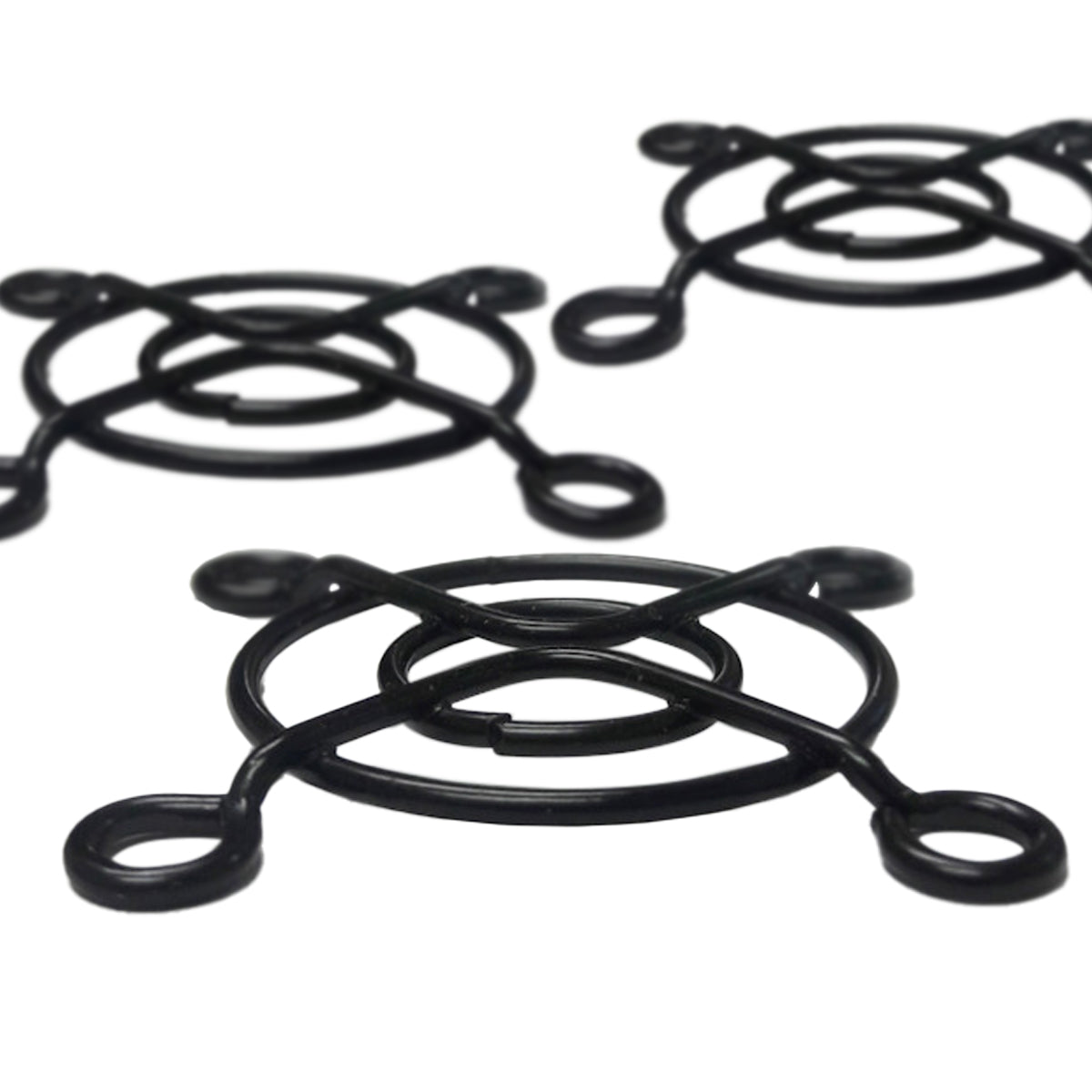 40mm Wire Fan Grill Guard - Black Metal Mesh Cover for PC Case Cooling Fans - Perfect for Gaming Rigs, Servers & Computer Builds