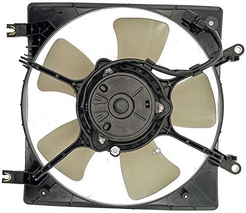 APDTY 731413 Left Side Radiator Cooling Fan Assembly Replacement - Compatible with Select Car Models | Perfect for Engine Cooling & Overheating Prevention