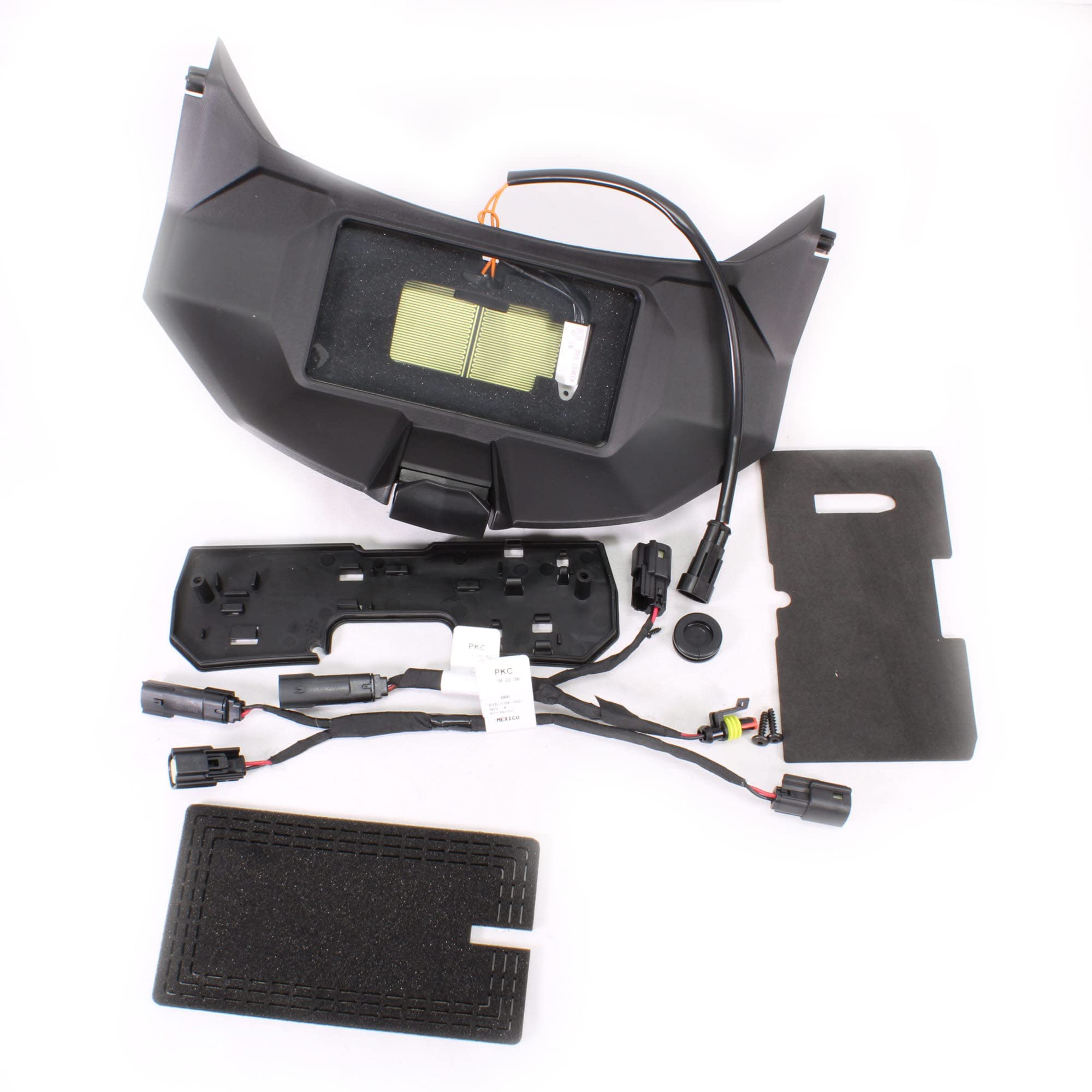 Ski-Doo OEM Glovebox Replacement Door & Heated Phone Holder 860202169 - Perfect for Snowmobile Storage & Winter Phone Charging