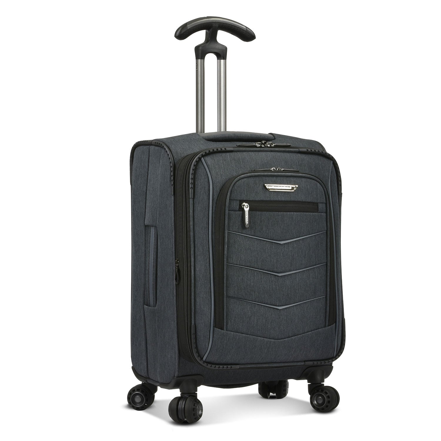 Silverwood Softside Carry On Luggage - Lightweight Expandable Travel Suitcase for Airplane, Business Trips & Weekend Getaways