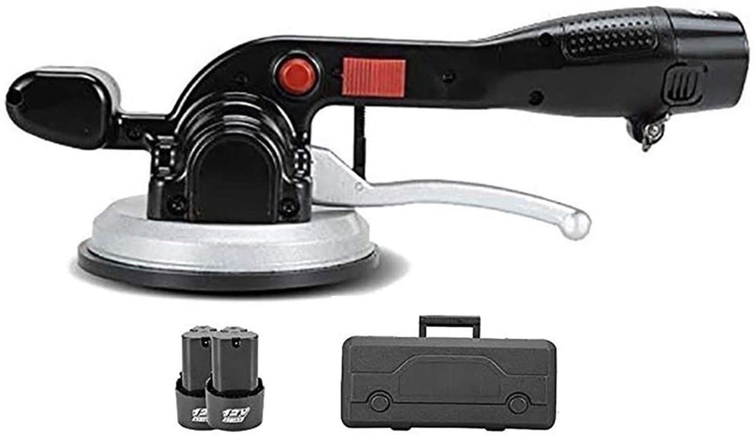 ATAAY Electric Tile Vibrator Machine - Automatic Wall & Floor Tile Paving Tool with Ceramic Tile Vibrating Function (Includes One Lithium Battery) - Perfect for DIY Home Renovation, Bathroom & Kitchen Tile Installation