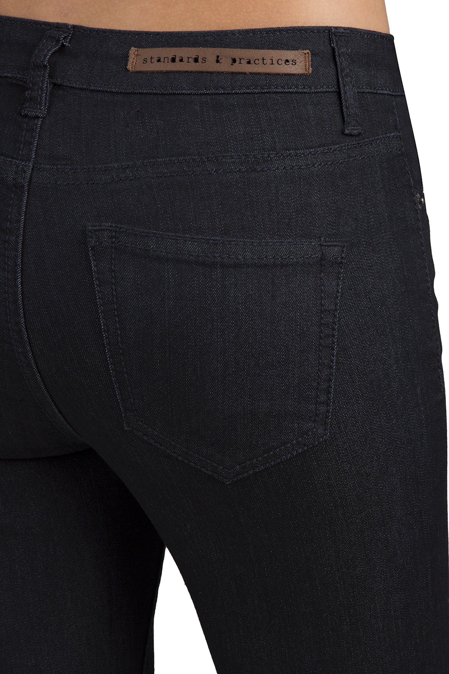 Premium Women's Stretch Dark Wash High Waisted Ankle Jeans - Comfortable Slim Fit Denim Pants for Casual Wear & Office Outfits