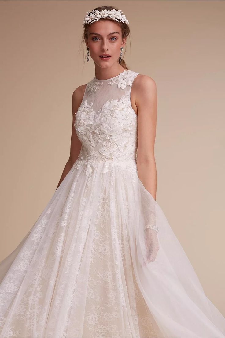 BHLDN Etoile Carissa Gown - Elegant Wedding Dress for Brides | Perfect for Beach, Garden & Formal Weddings