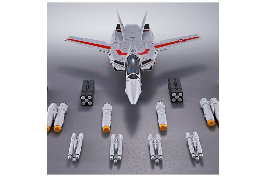 Bandai DX Chogokin Macross Robotech VF-1J Valkyrie Missile Set - Premium Collectible Action Figure for Anime Fans | Perfect for Display, Gifting & Anime Collections