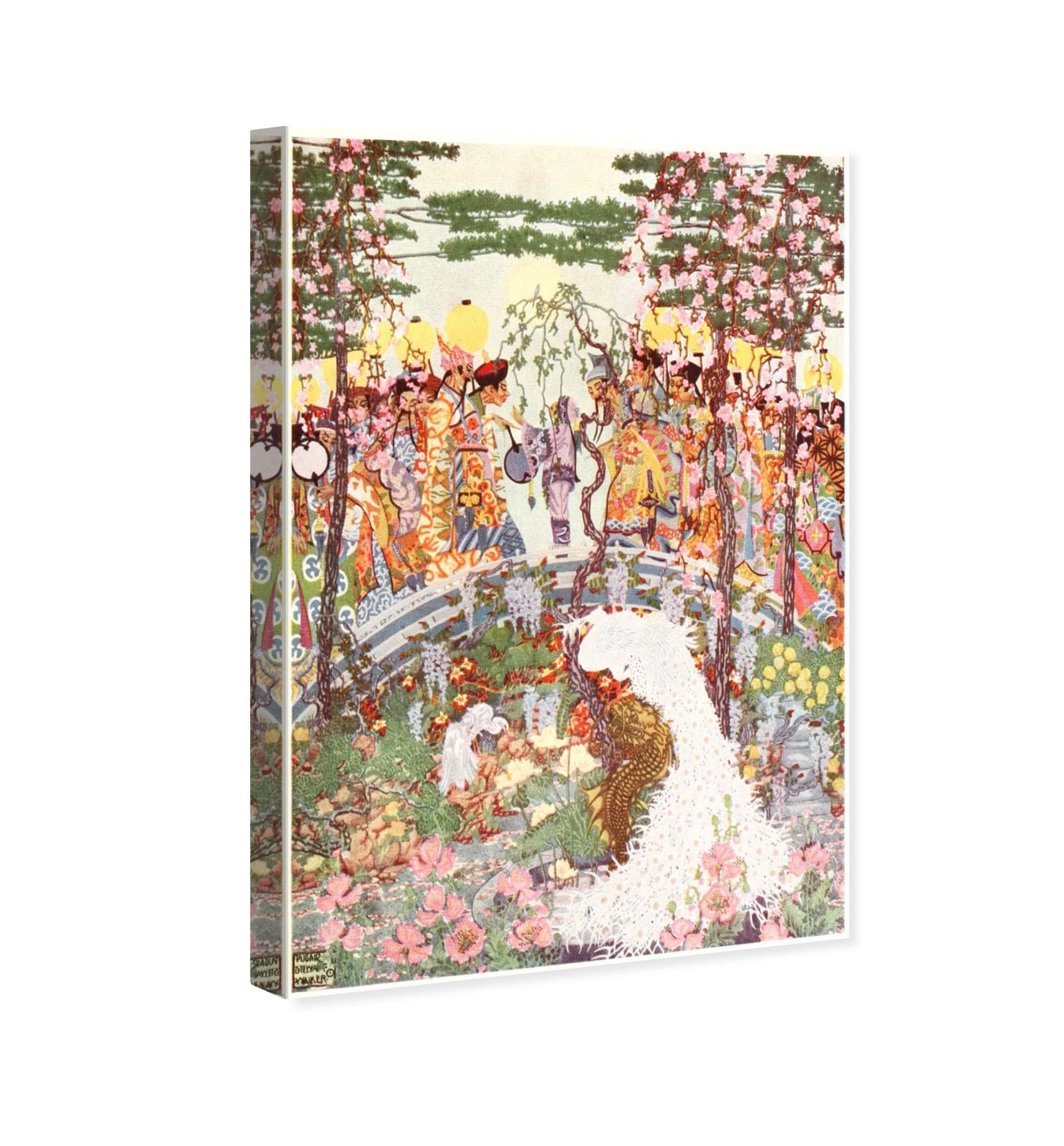 Oliver Gal Artist Co. Andersen Fairy Tales III Fantasy Wall Art Canvas Print - 30