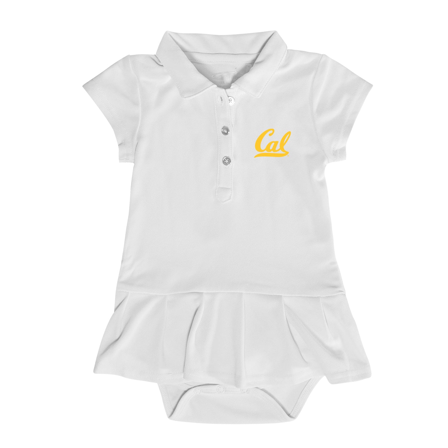 Cal Berkeley Golden Bears Baby Girls' Dress - Adorable NCAA Fan Outfit for Game Day & School Spirit